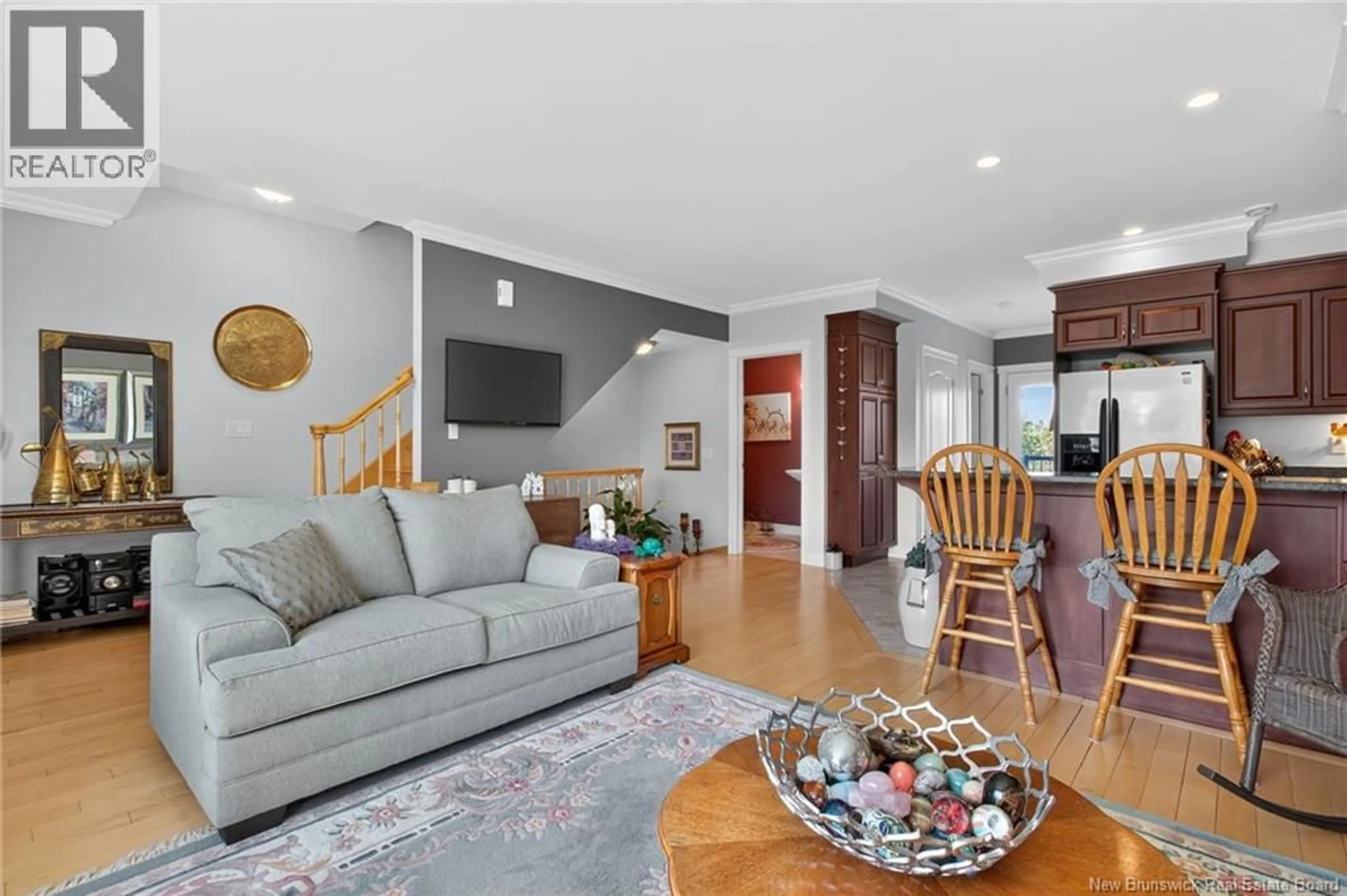 Living room with furniture, unknown for 2 - 27 BULMAN DRIVE, Moncton New Brunswick E1G1G9