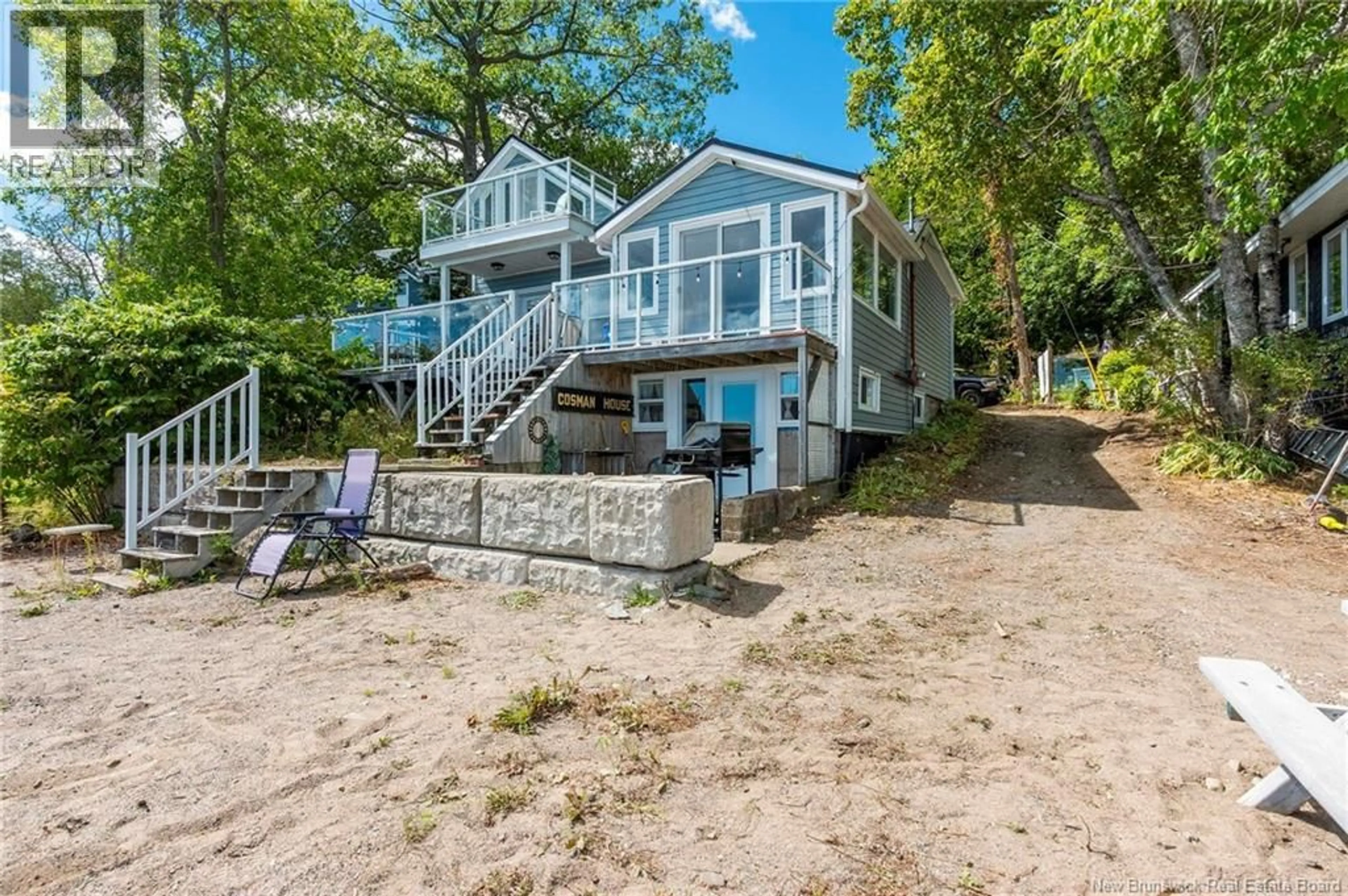 Patio, water/lake/river/ocean view for 6 IRVIN LANE, Grand Bay-Westfield New Brunswick E5K2L6