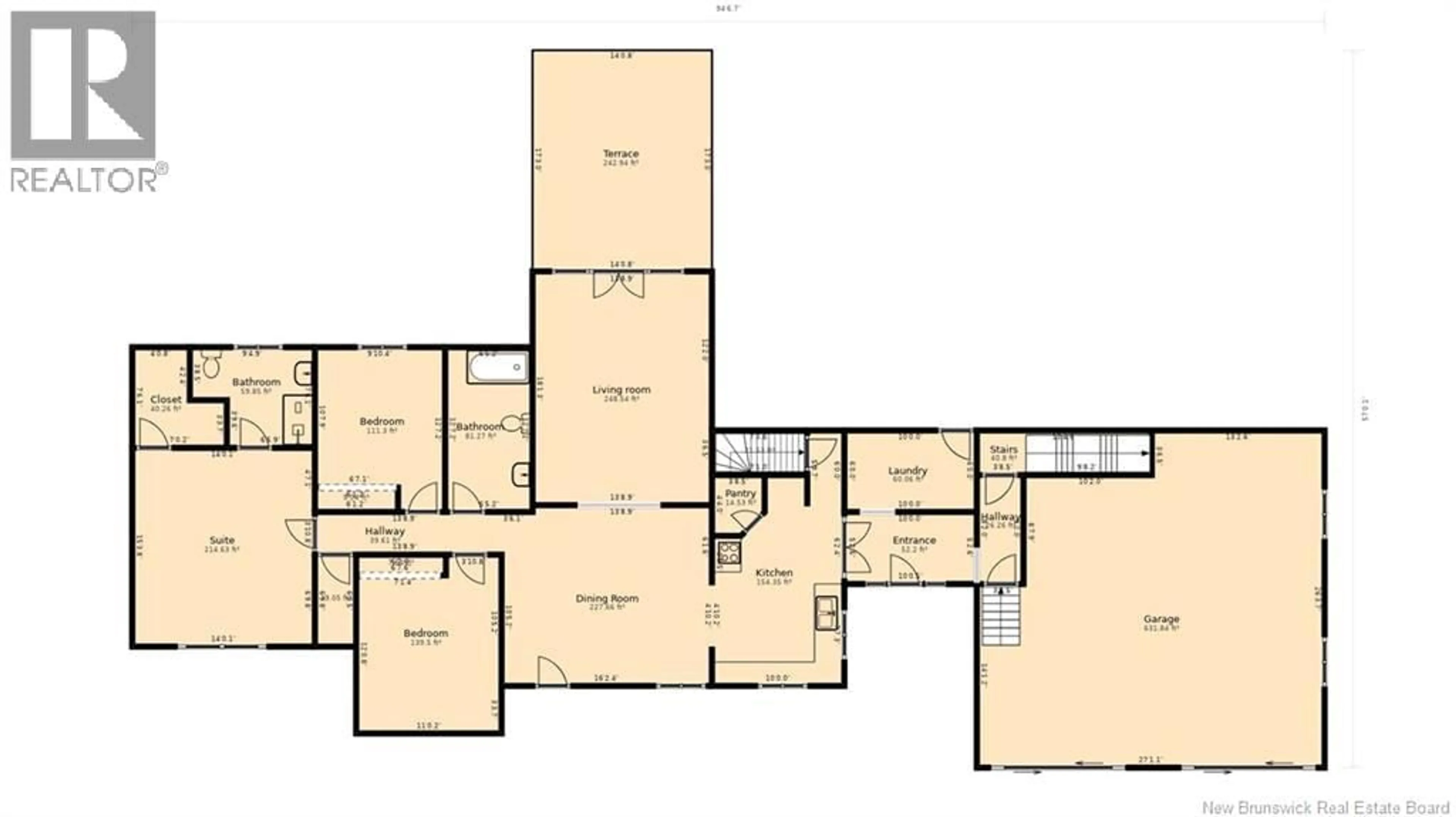 Floor plan for 31 NEW ENGLAND DRIVE, Upper Coverdale New Brunswick E1J2B8