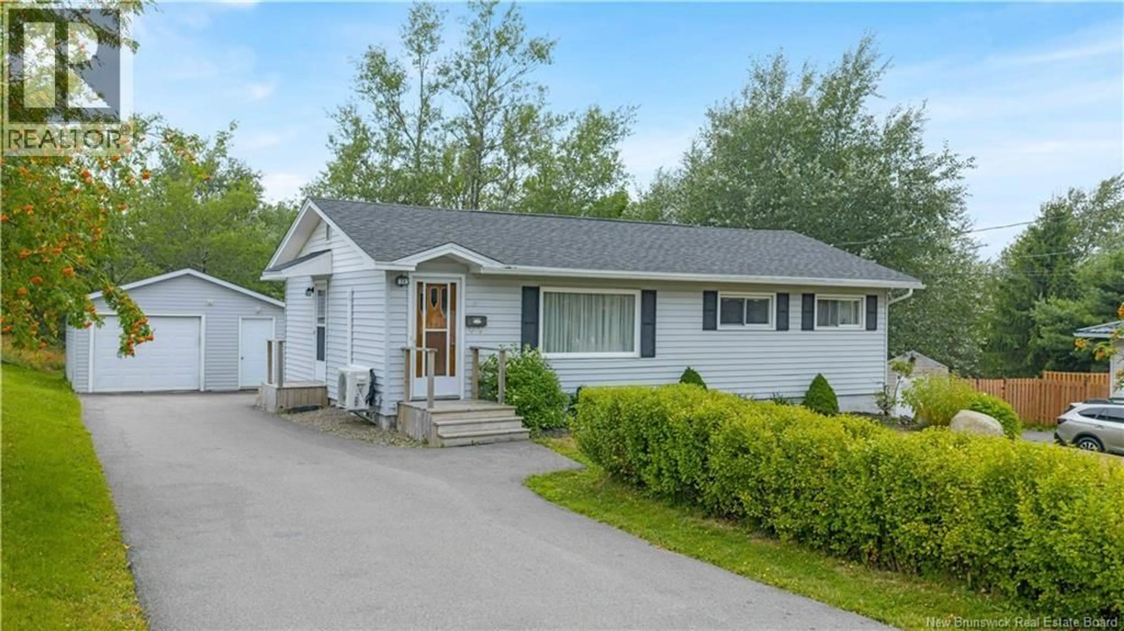 Home with vinyl exterior material, street for 59 GLENGARRY DRIVE, Saint John New Brunswick E2J2Y4