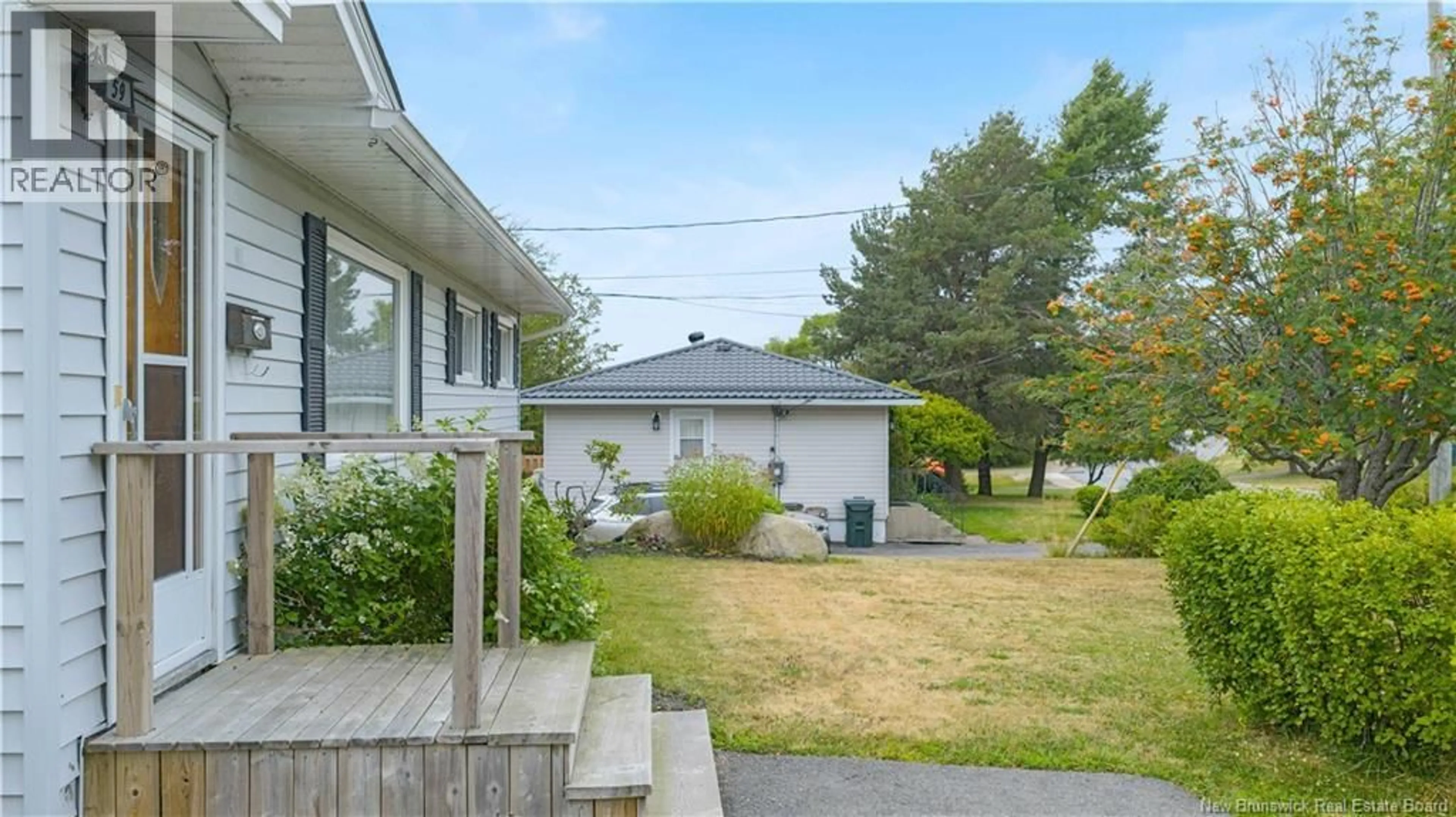 Patio, street for 59 GLENGARRY DRIVE, Saint John New Brunswick E2J2Y4