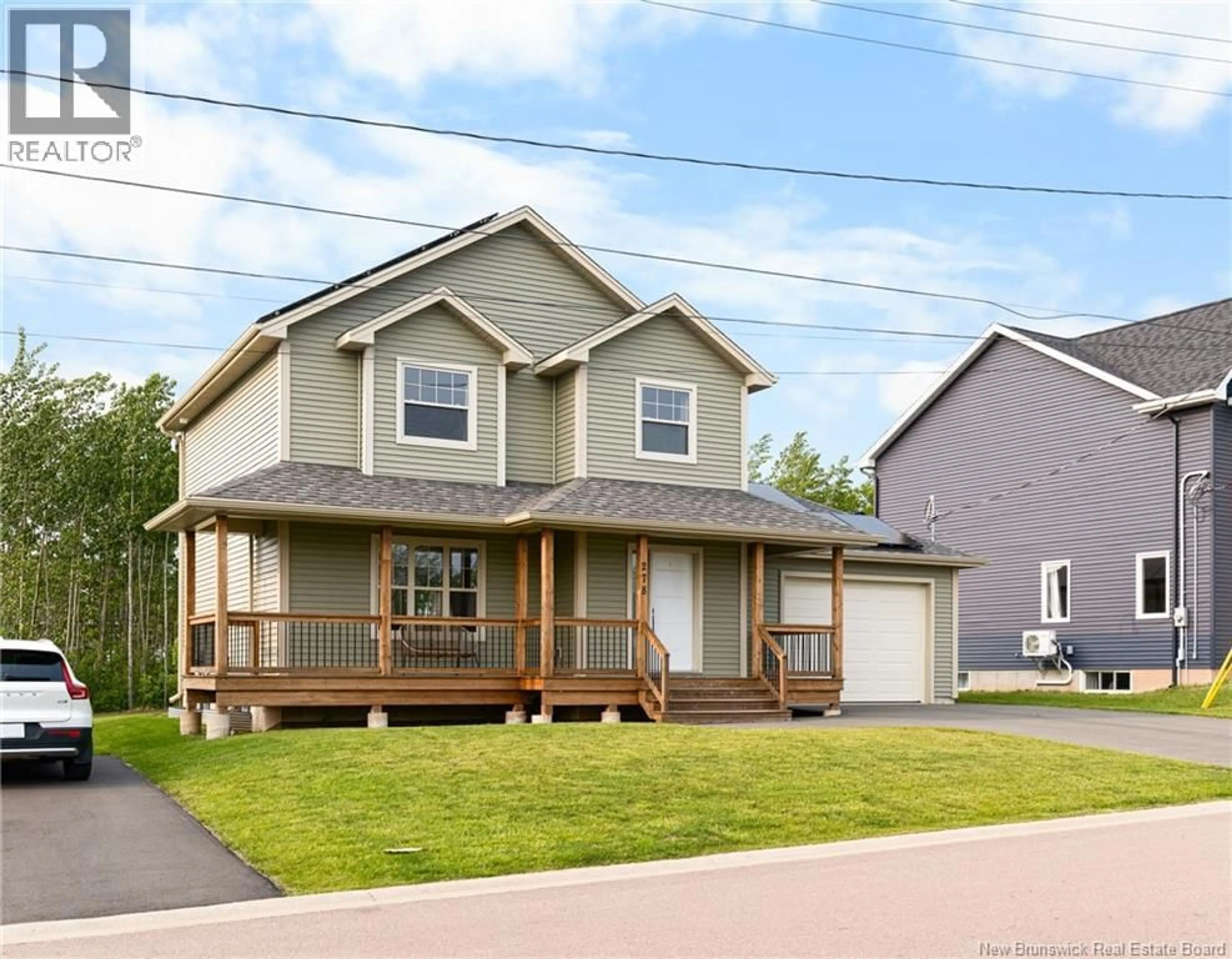 Home with vinyl exterior material, street for 278 CHATELLERAULT, Shediac New Brunswick E4P0L2