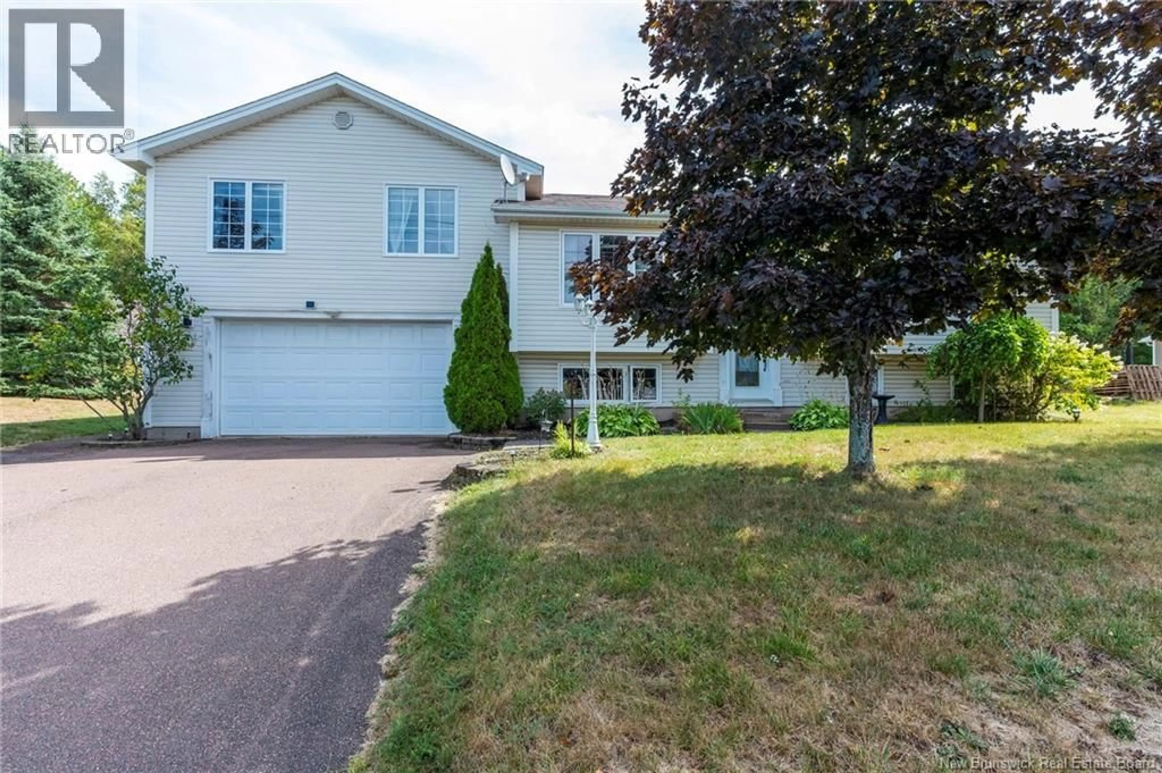 Home with vinyl exterior material, street for 434 FOX CREEK ROAD, Dieppe New Brunswick E1A7M7