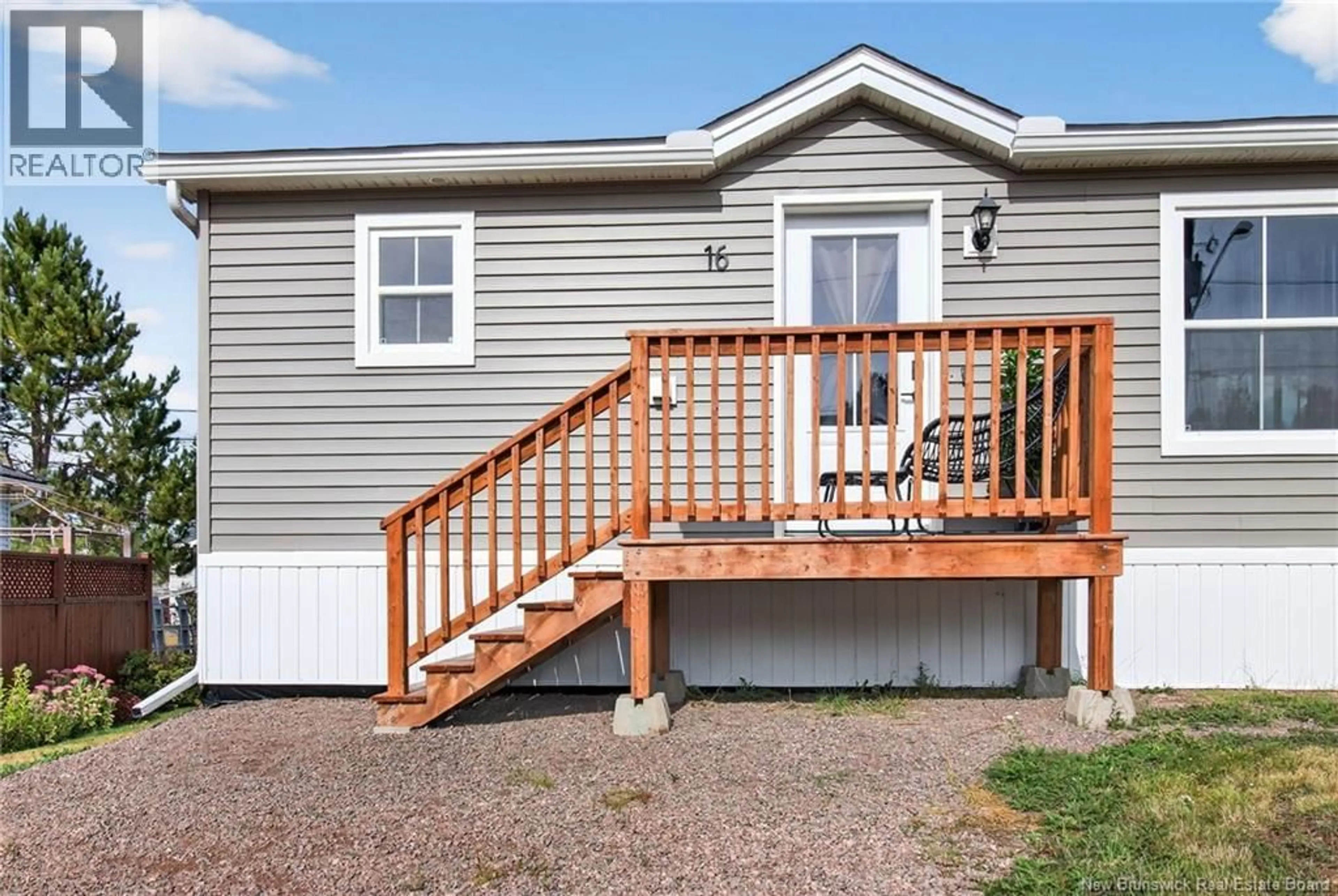 Home with vinyl exterior material, street for 16 JESSICA LANE, Dieppe New Brunswick E1A7S6