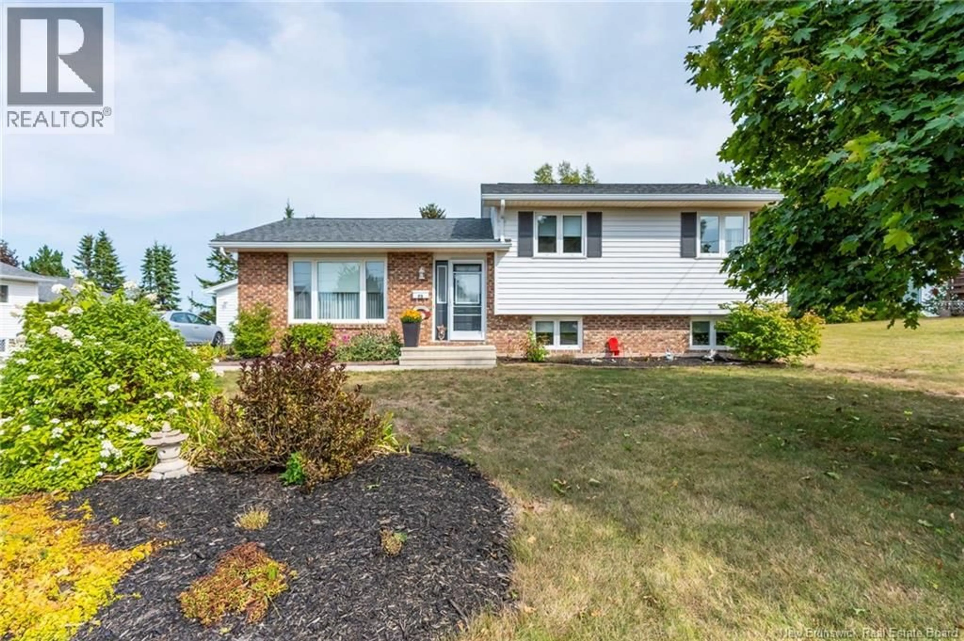 Home with vinyl exterior material, street for 73 REDWATER DRIVE, Riverview New Brunswick E1B4R7