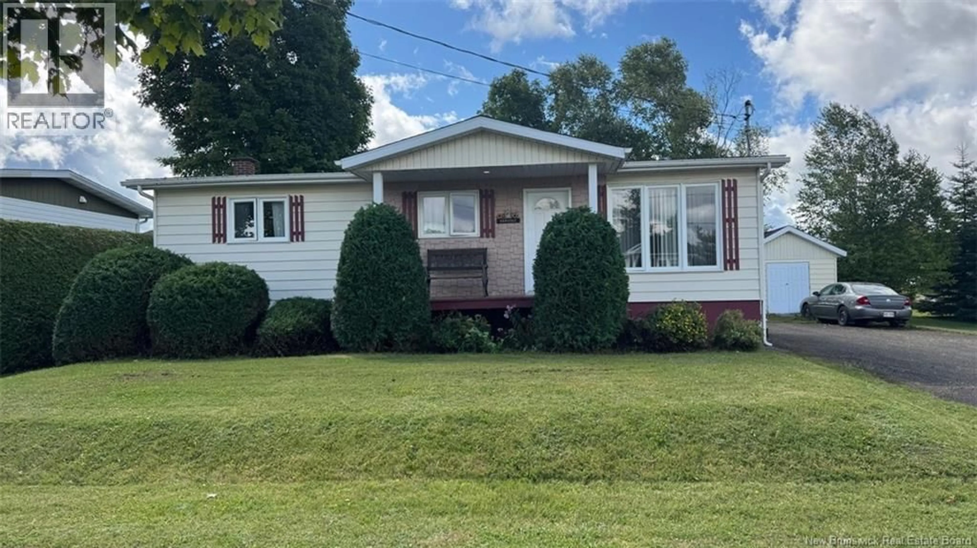Home with vinyl exterior material, street for 17 CYR STREET, Saint-Quentin New Brunswick E8A1L6