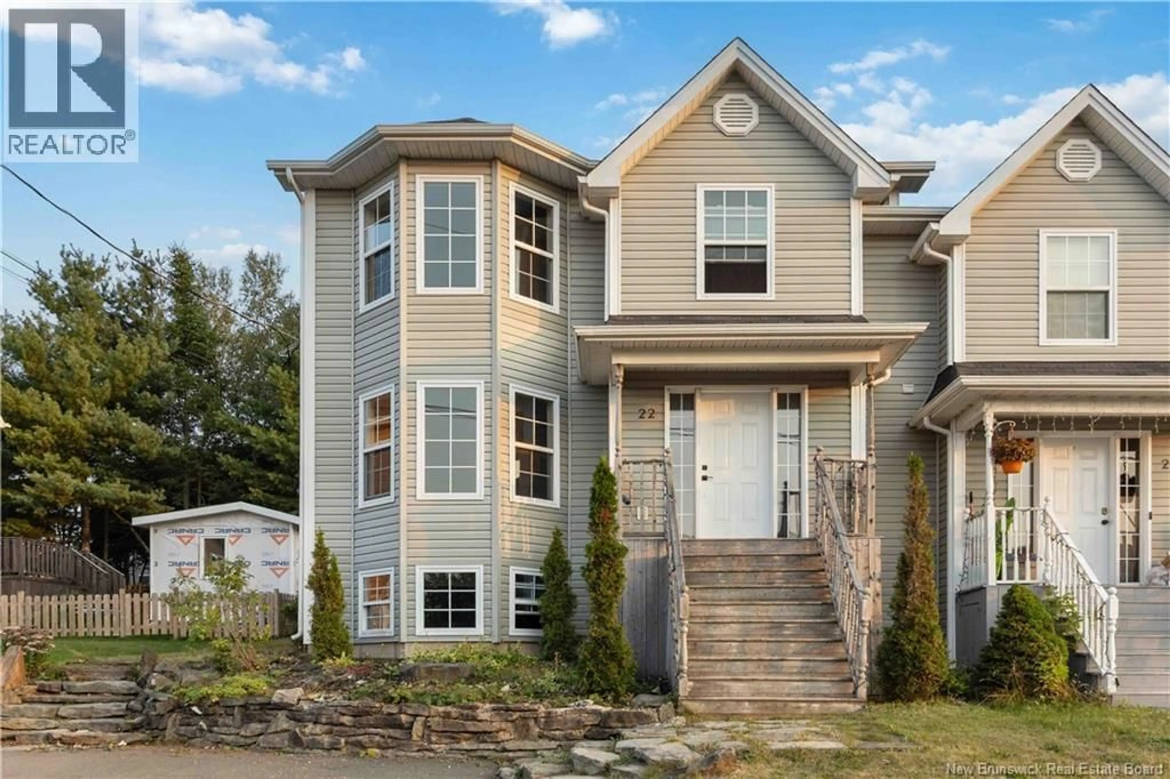 Home with vinyl exterior material, street for 22 CHIANTI, Dieppe New Brunswick E1A4H8