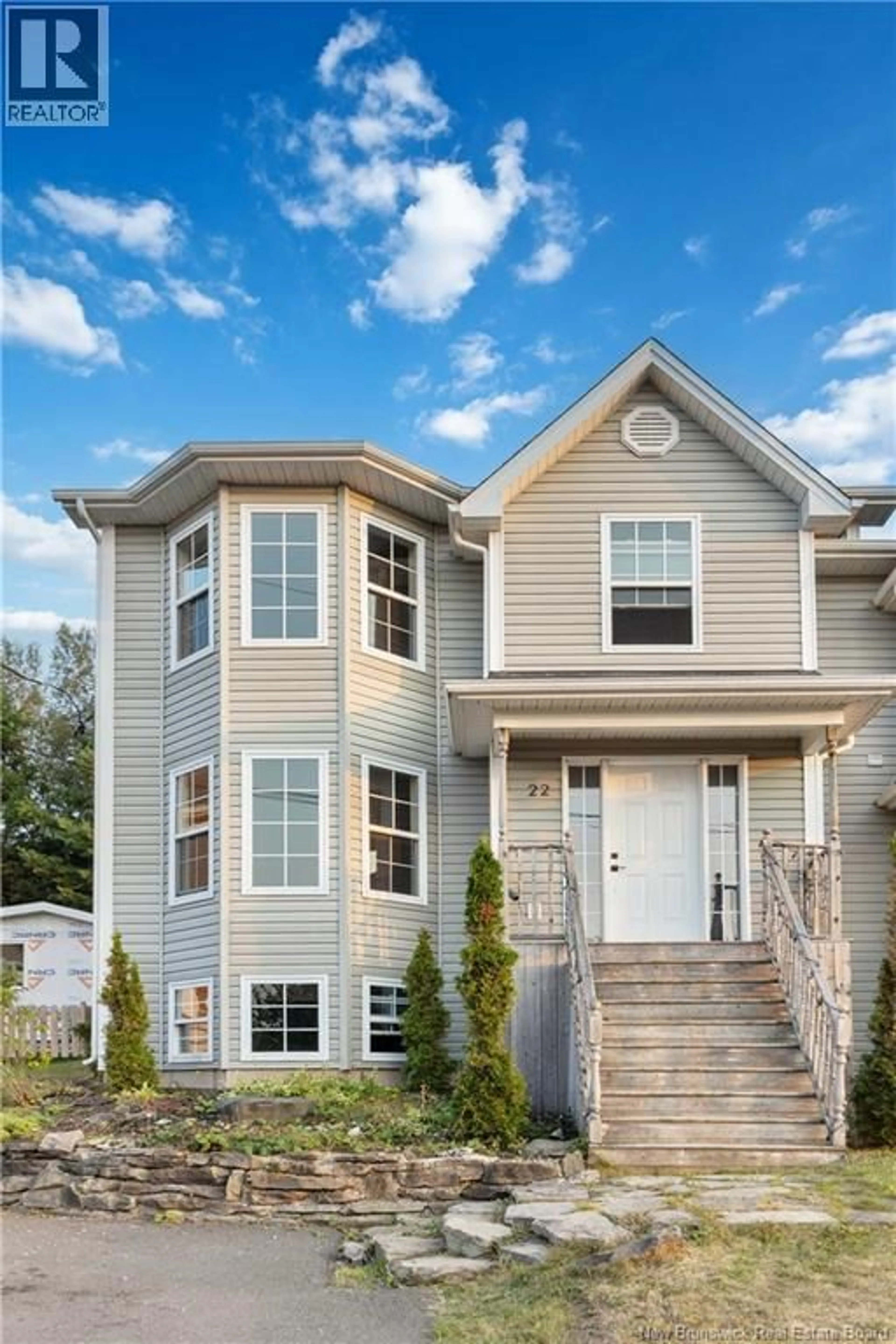 Home with vinyl exterior material, street for 22 CHIANTI, Dieppe New Brunswick E1A4H8