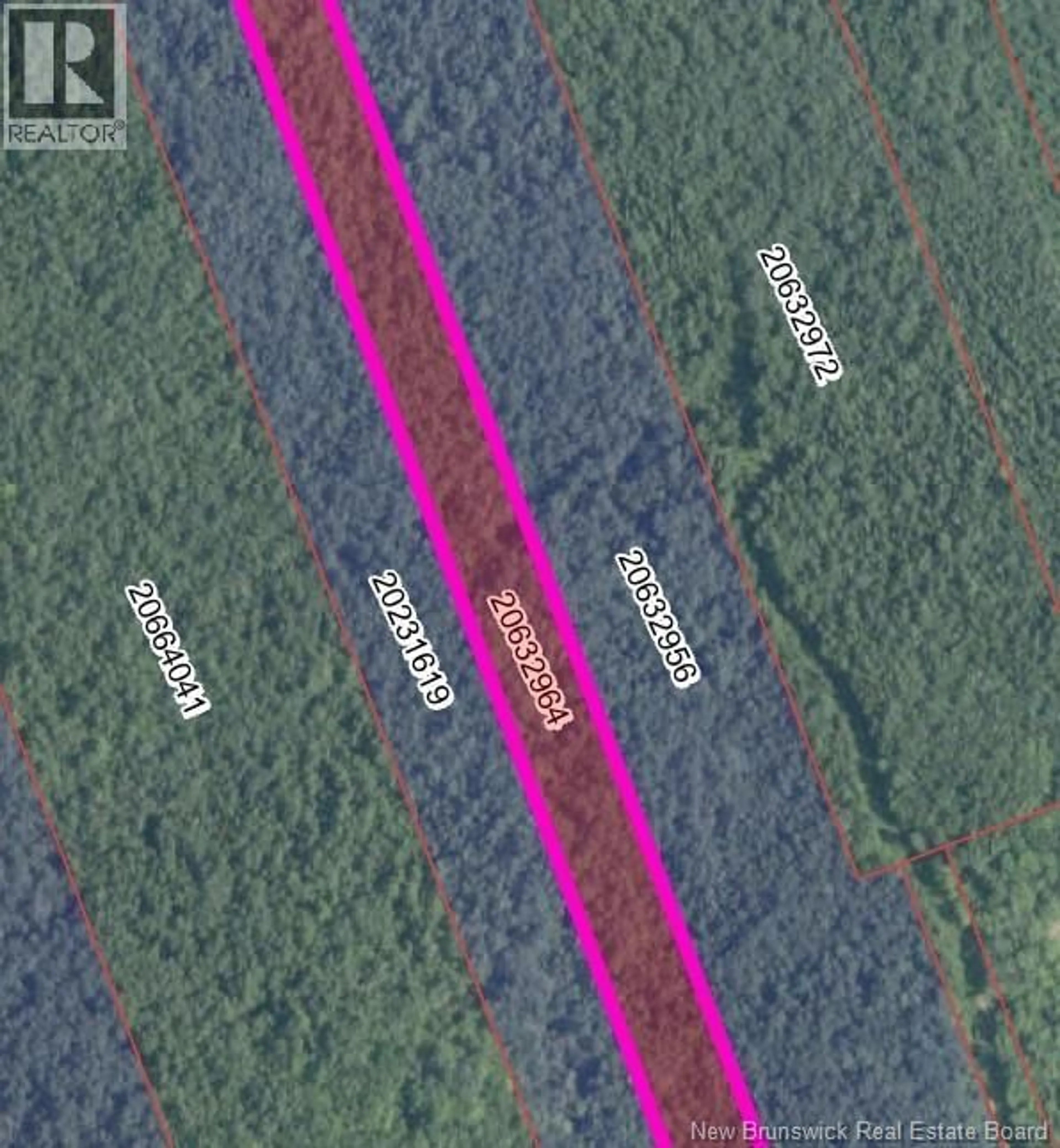 Picture of a map for 3139 ROUTE 160 ROUTE, Bois-Gagnon New Brunswick E8M1A3