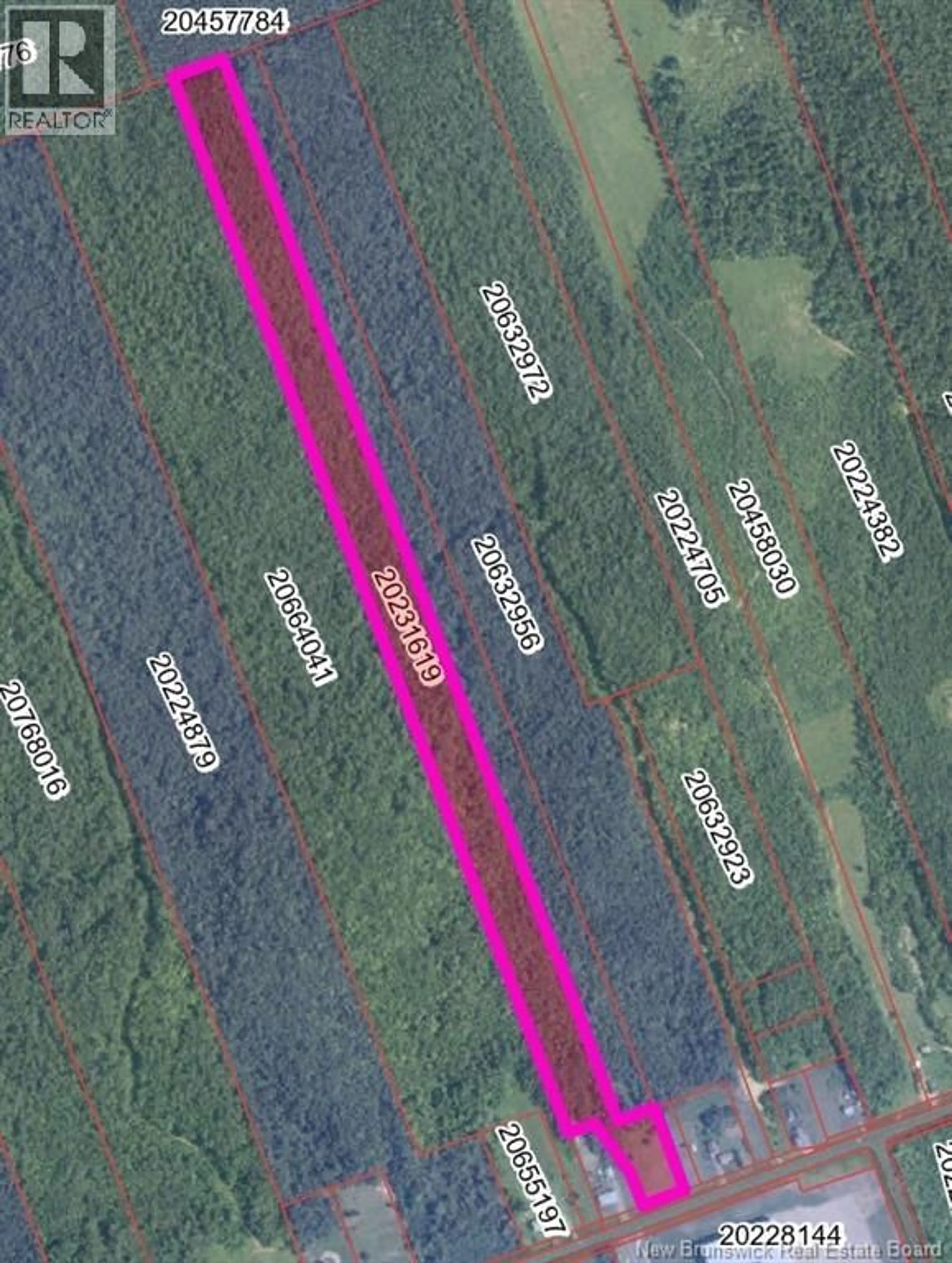 Picture of a map for 3139 ROUTE 160 ROUTE, Bois-Gagnon New Brunswick E8M1A3