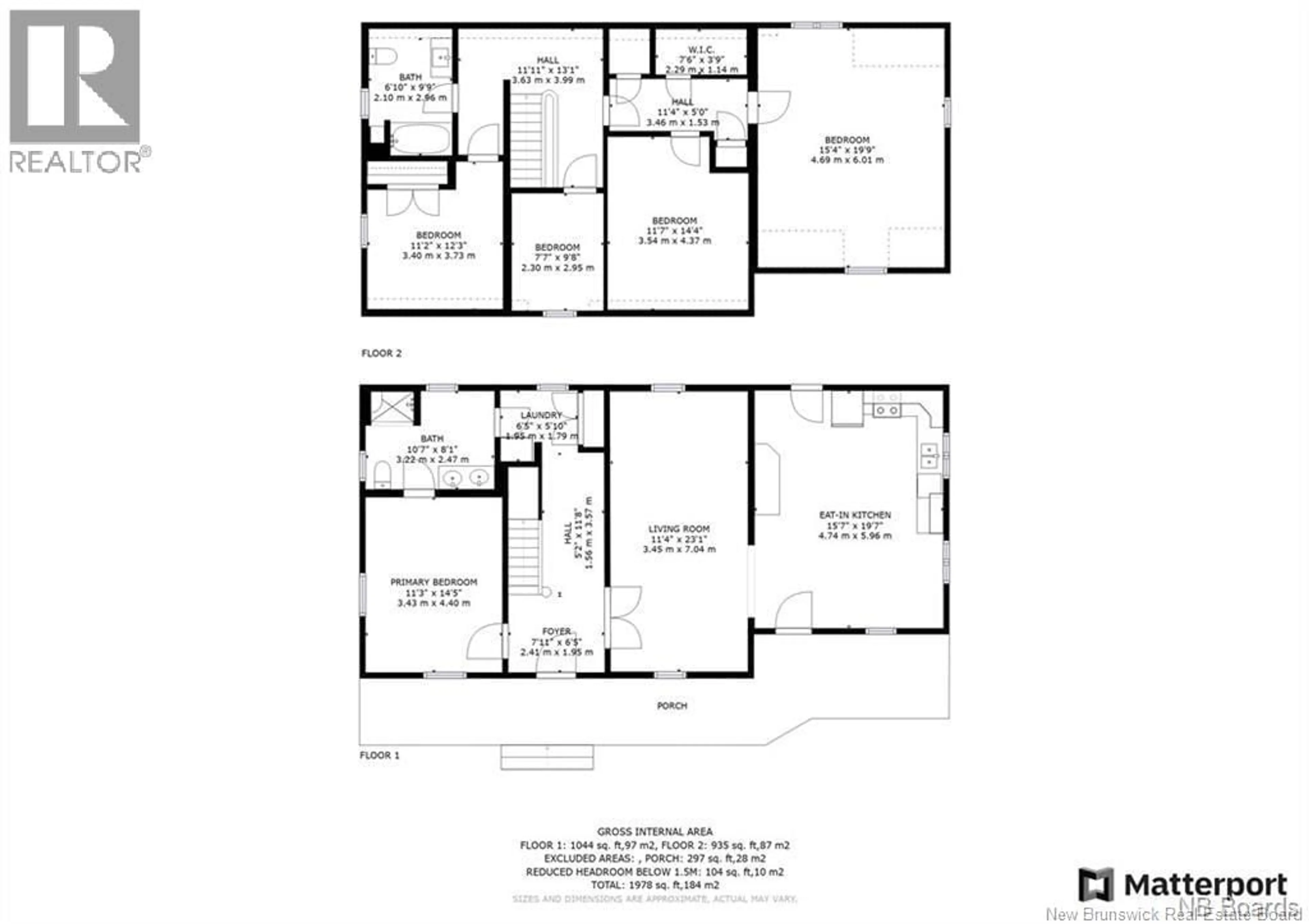 Floor plan for 739 ROUTE 105, Nackawic New Brunswick E6G1G4