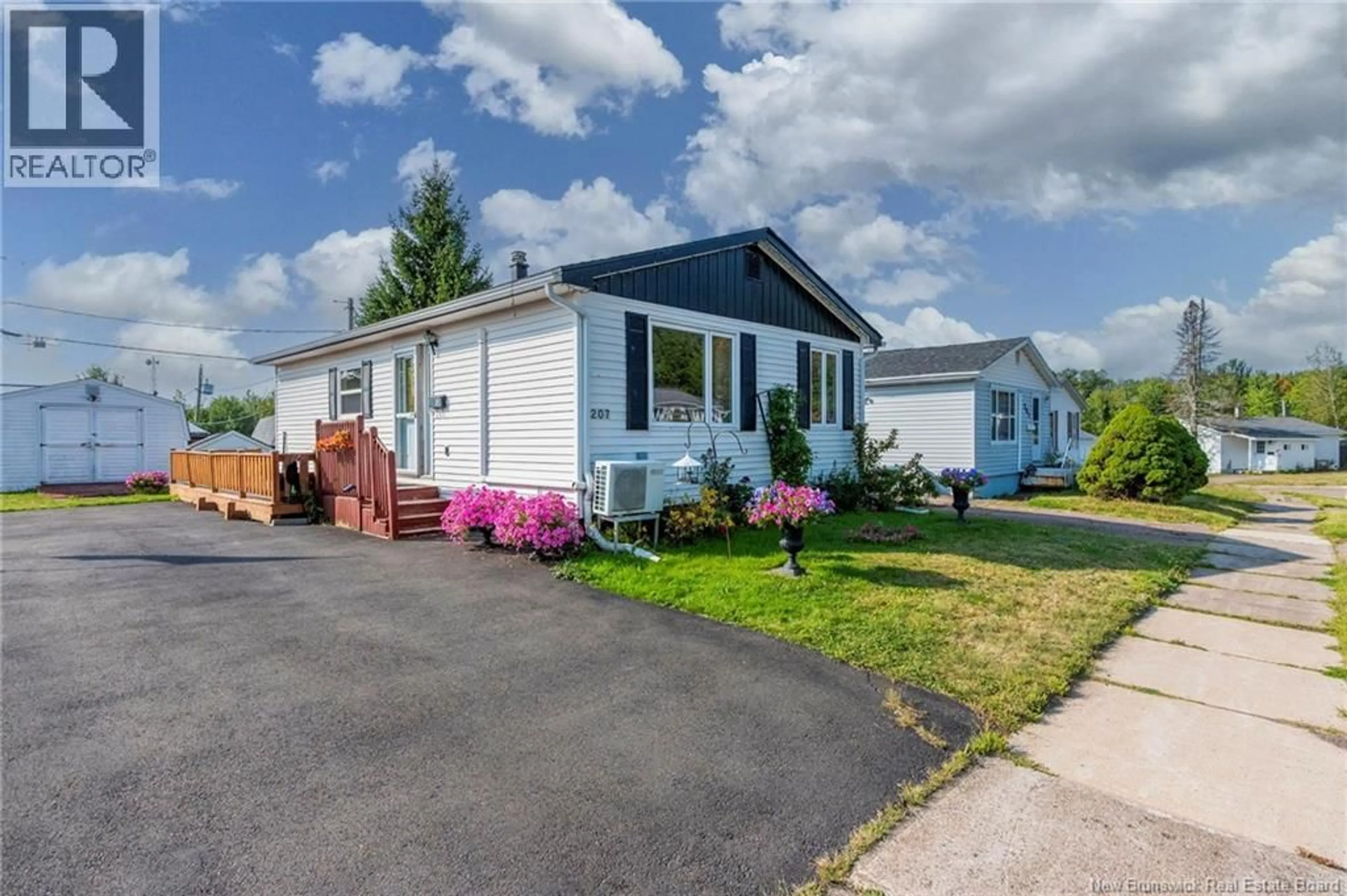 Home with vinyl exterior material, street for 207 WESTBROOK, Moncton New Brunswick E1E2L9