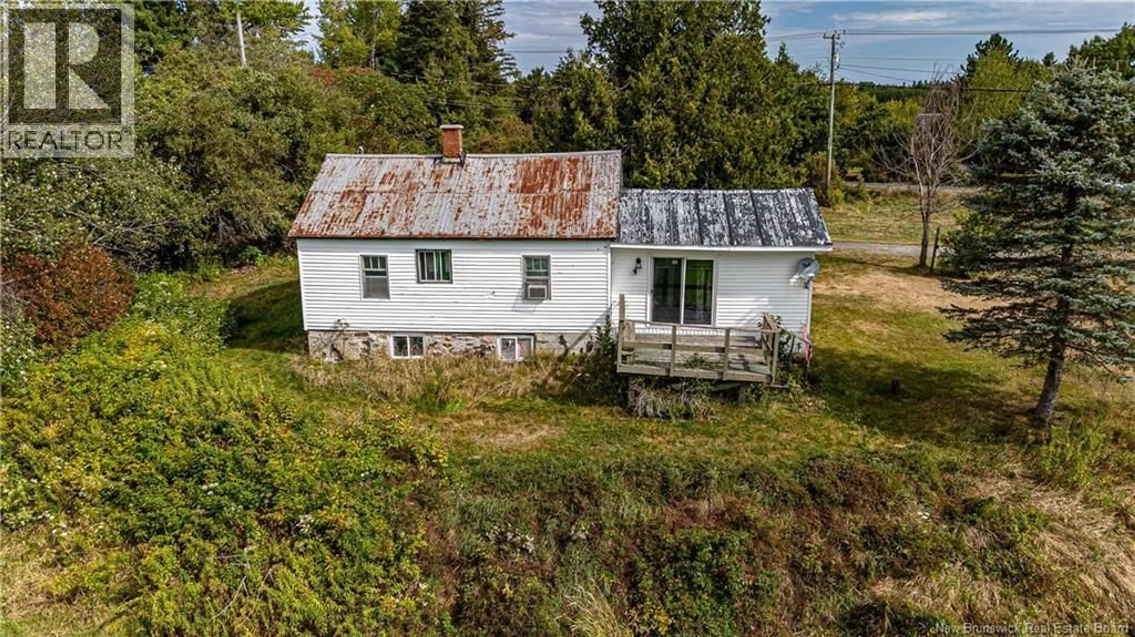 A pic from outside/outdoor area/front of a property/back of a property/a pic from drone, building for 1673 WILSEY ROAD, Rusagonis New Brunswick E3B8J1