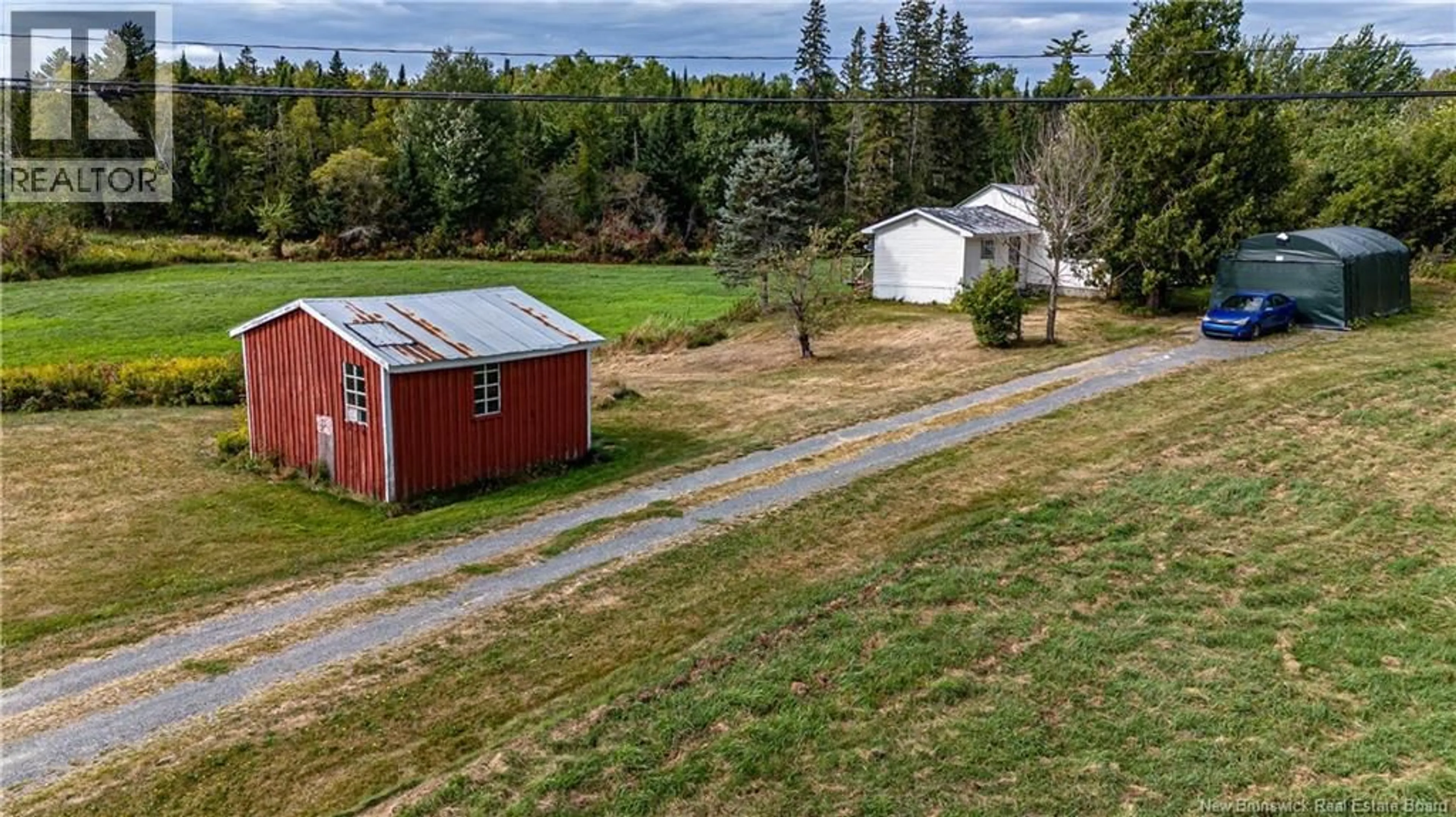 A pic from outside/outdoor area/front of a property/back of a property/a pic from drone, unknown for 1673 WILSEY ROAD, Rusagonis New Brunswick E3B8J1