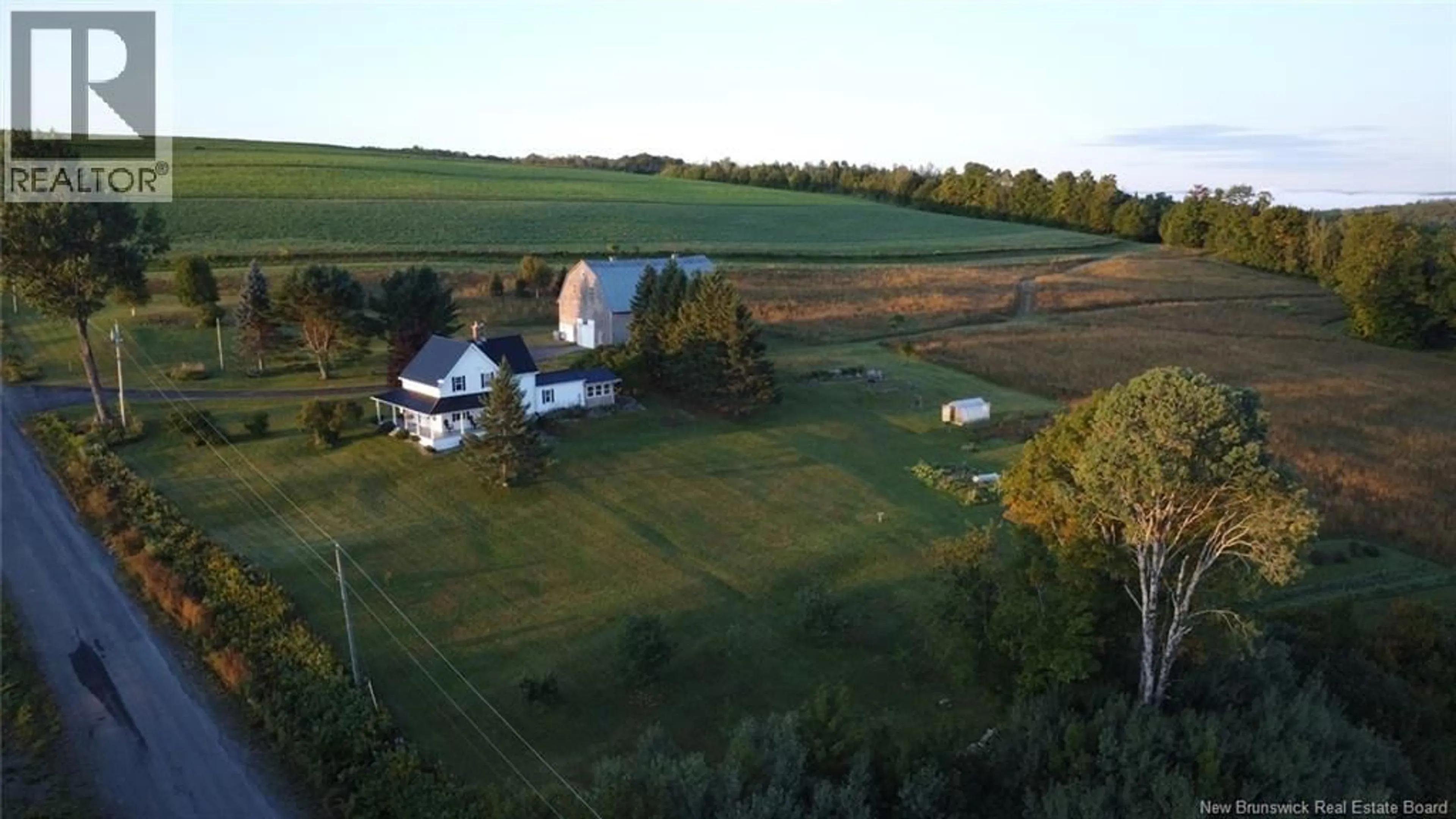 A pic from outside/outdoor area/front of a property/back of a property/a pic from drone, mountain view for 60 LAKE EDWARDS ROAD, Lake Edward New Brunswick E7G1Z4