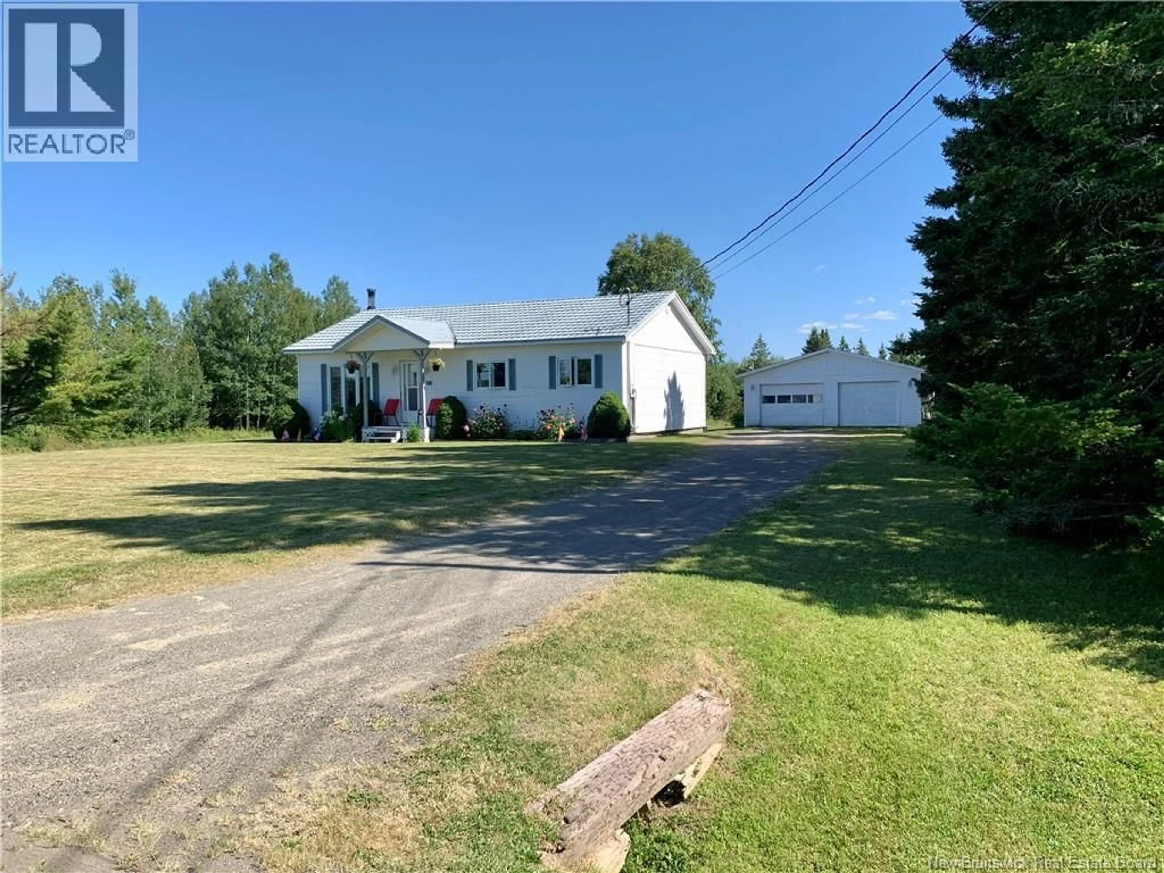 A pic from outside/outdoor area/front of a property/back of a property/a pic from drone, street for 21 MALENFANT, Dundee New Brunswick E8E1W8