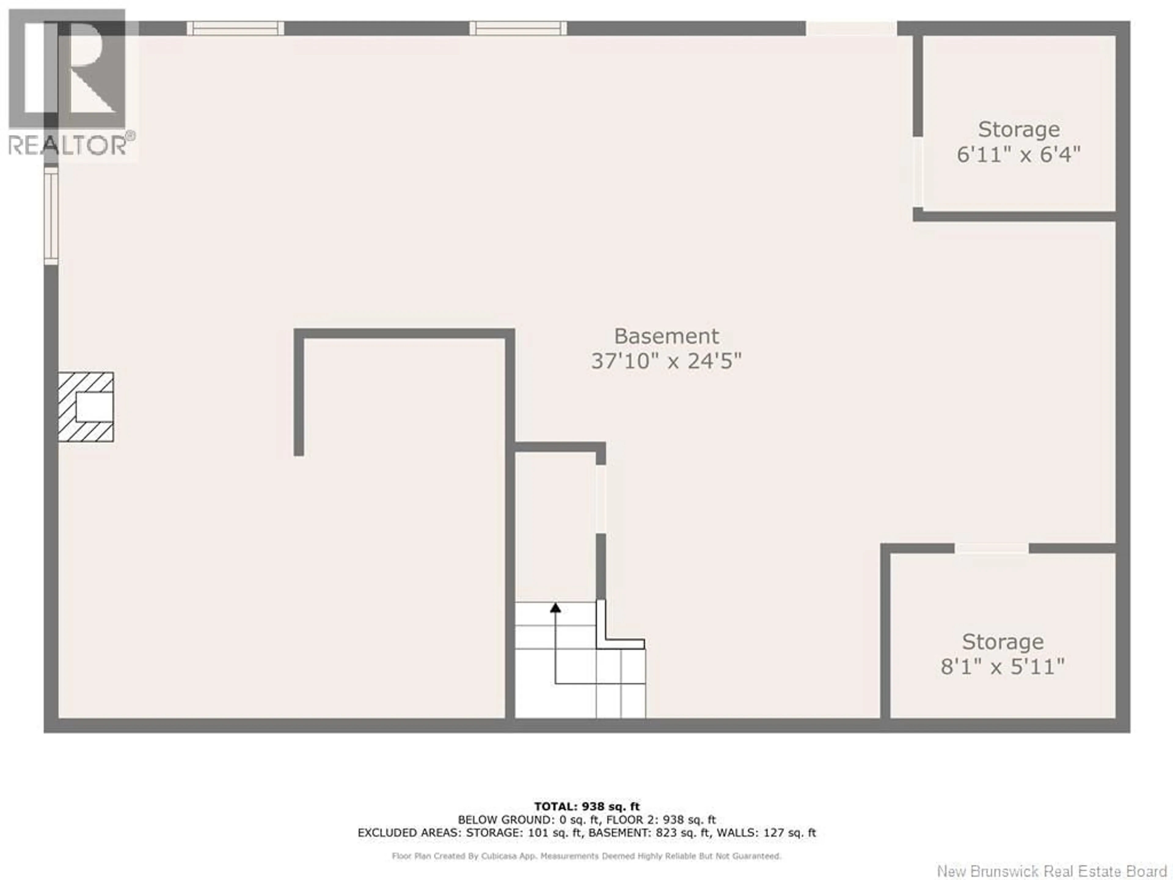 Floor plan for 21 MALENFANT, Dundee New Brunswick E8E1W8