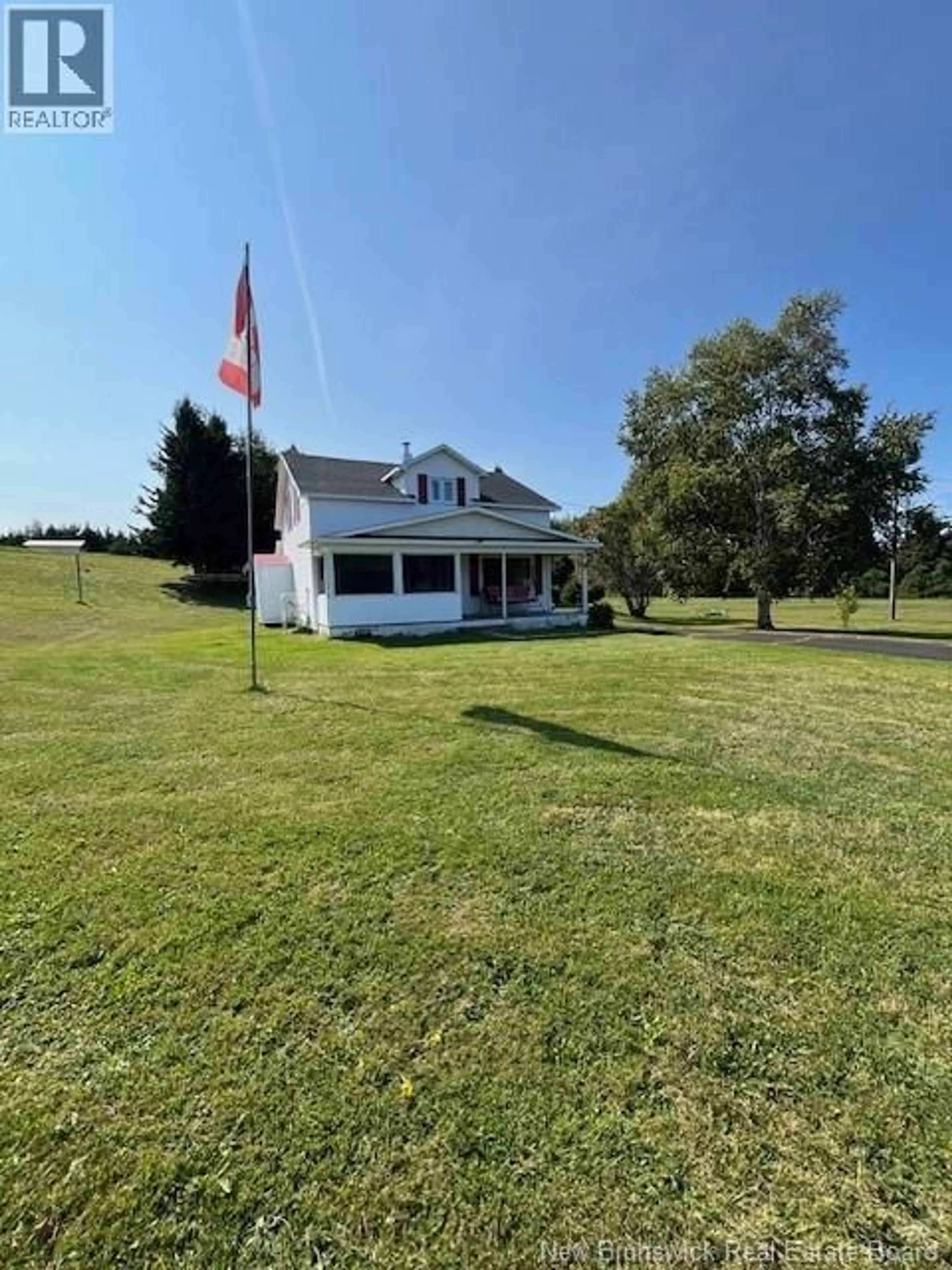A pic from outside/outdoor area/front of a property/back of a property/a pic from drone, unknown for 182 MOUNTAIN BROOK ROAD, Charlo New Brunswick E8E2P1