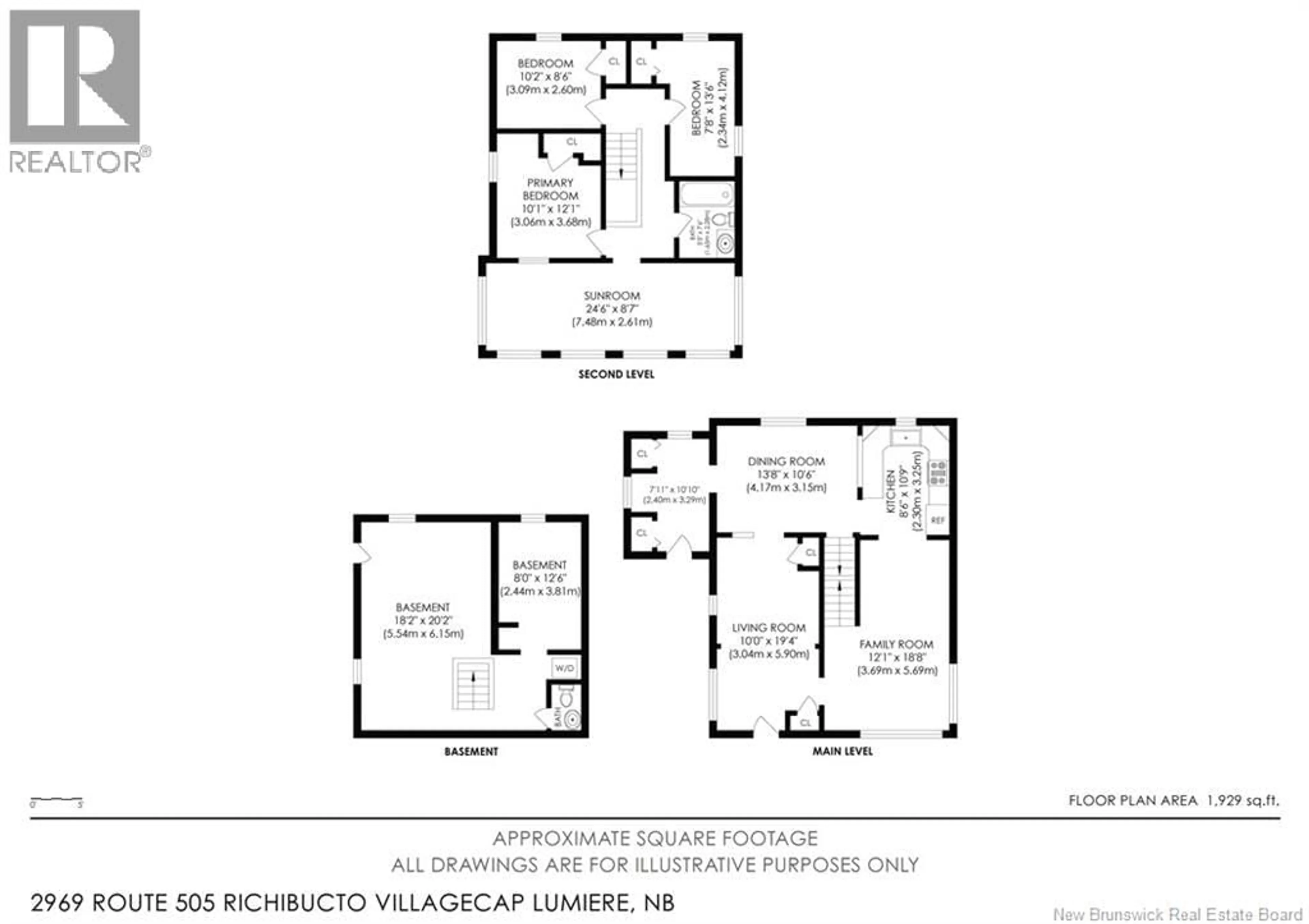 Floor plan for 2969 ROUTE 505, Richibouctou-Village New Brunswick E4W1M7