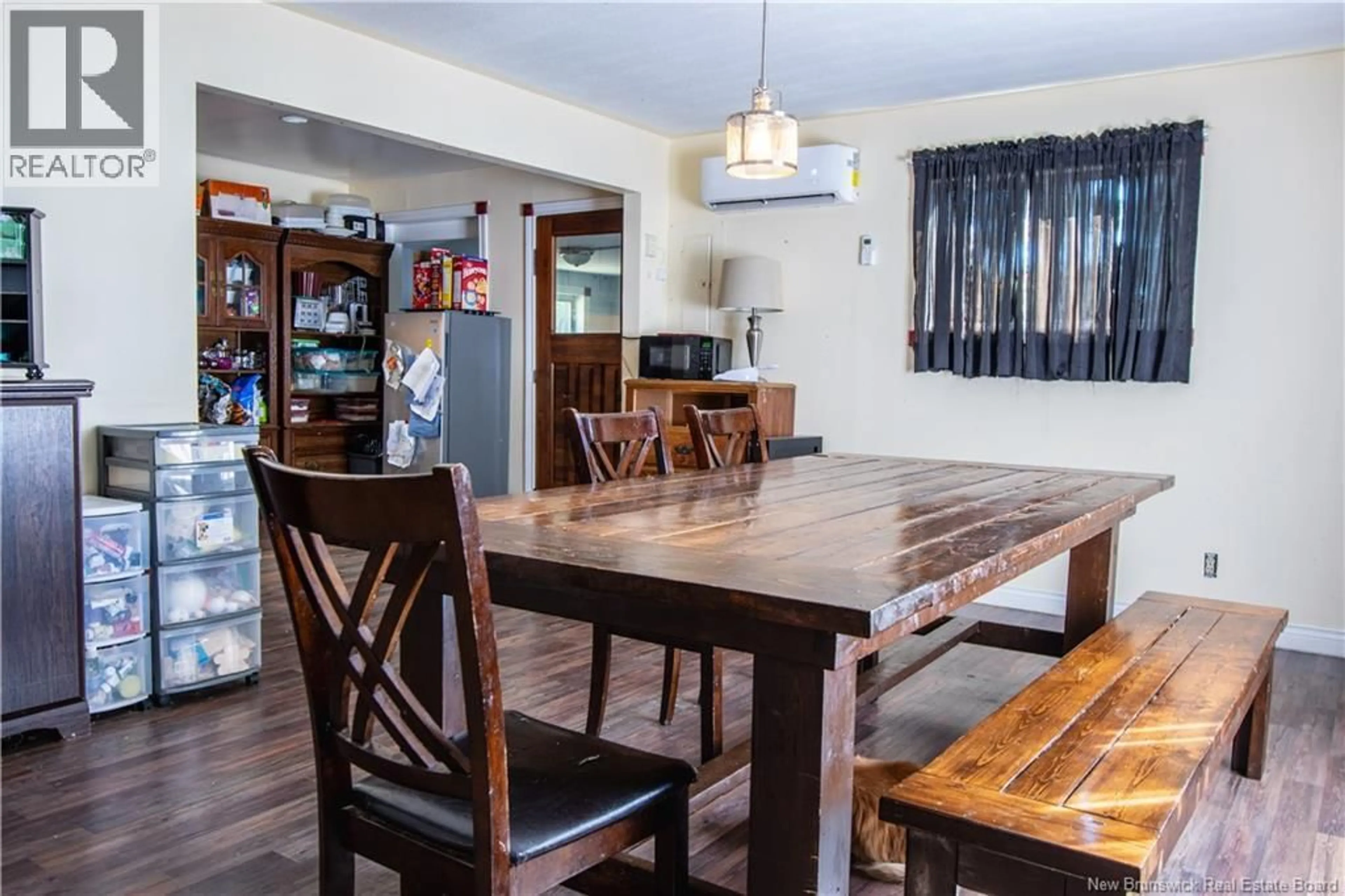 Dining room, wood/laminate floor for 112 TITUSVILLE ROAD, Upham New Brunswick E5N3H7