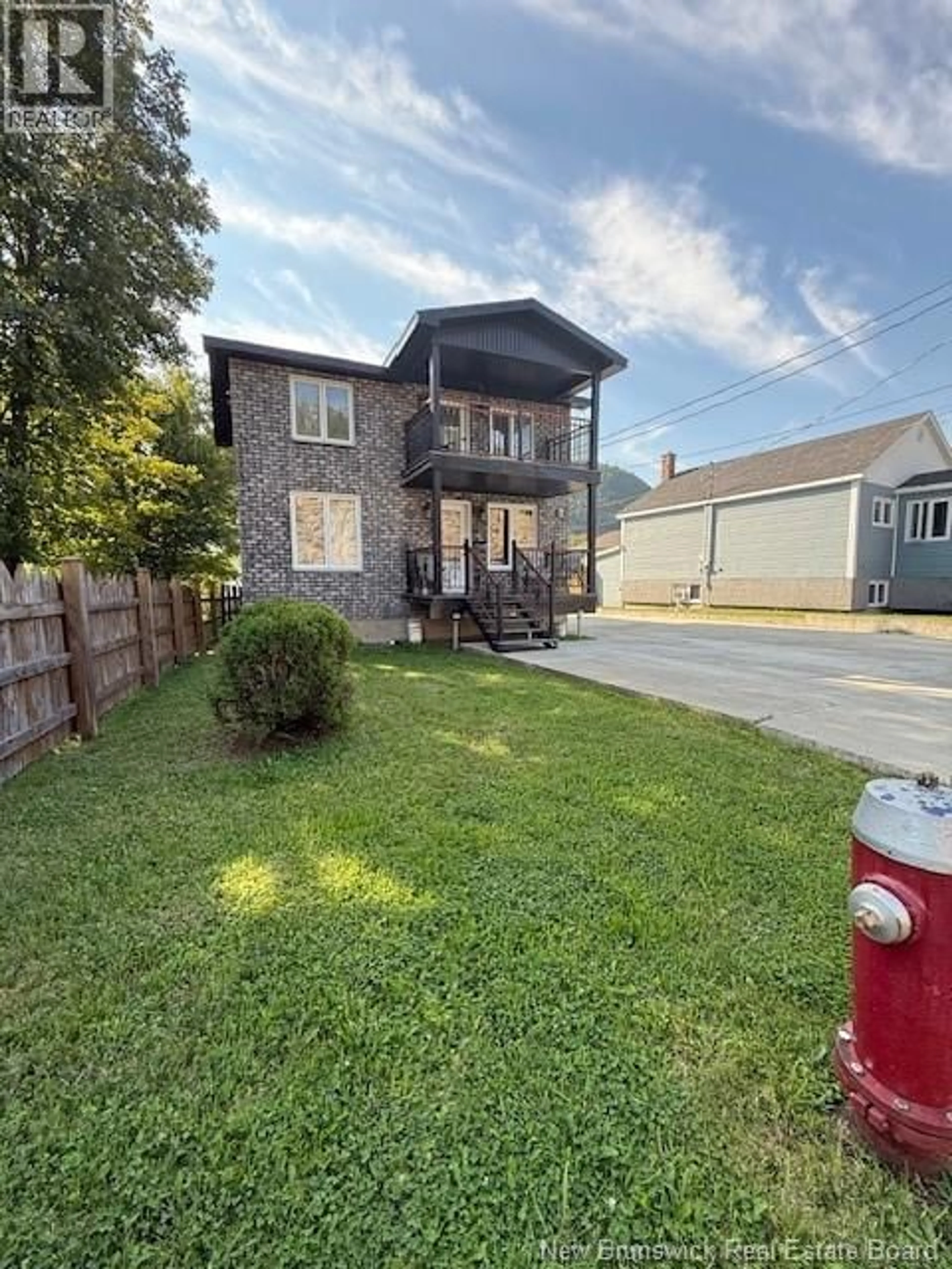 A pic from outside/outdoor area/front of a property/back of a property/a pic from drone, street for 6 LEBEL COURT, Campbellton New Brunswick E3N3Y3