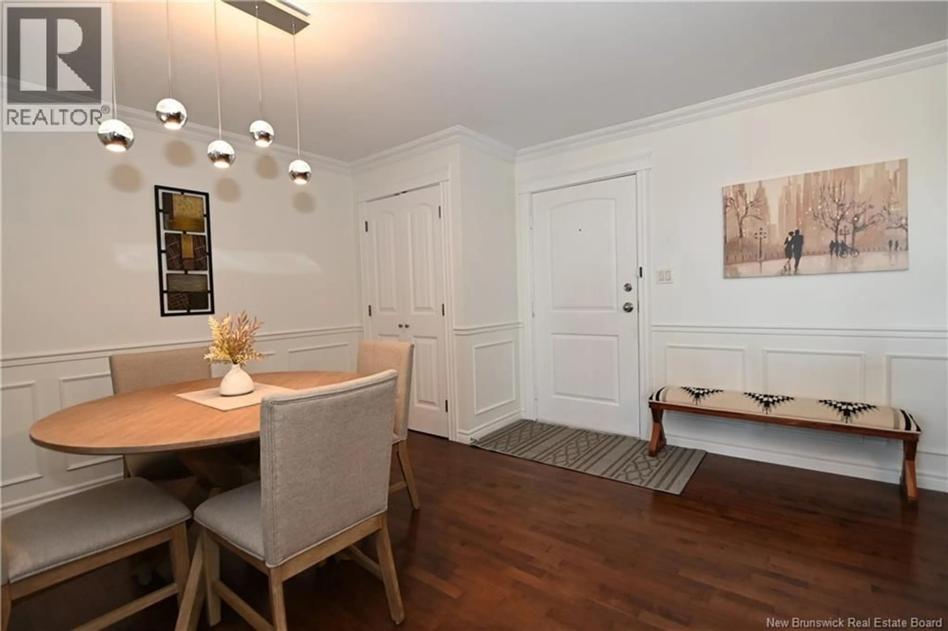 Dining room, wood/laminate floor for 436 - 155 LIAN STREET, Fredericton New Brunswick E3C0L9