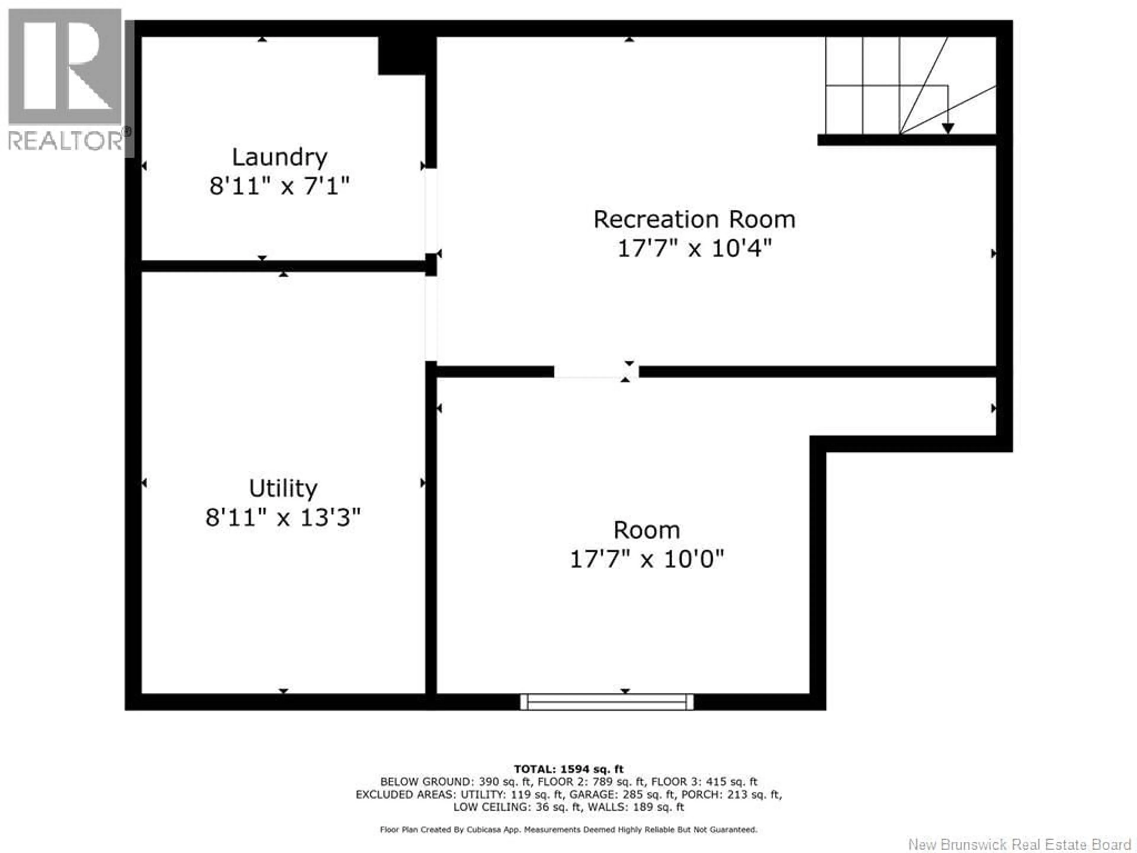 Floor plan for 24 ARSENAULT STREET, Eel River Crossing New Brunswick E8E1N7