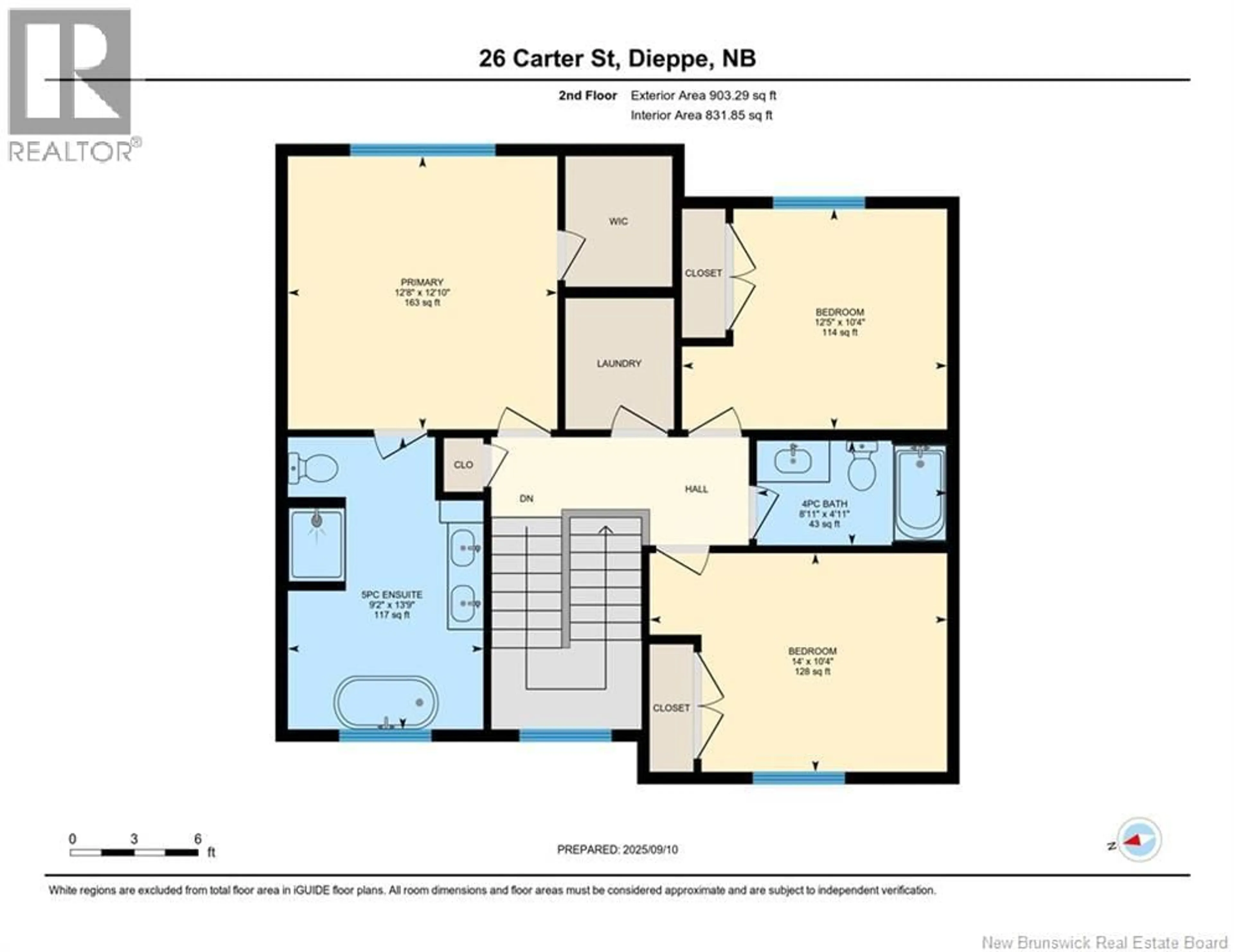 Floor plan for 26 CARTER STREET, Dieppe New Brunswick E1A0G4