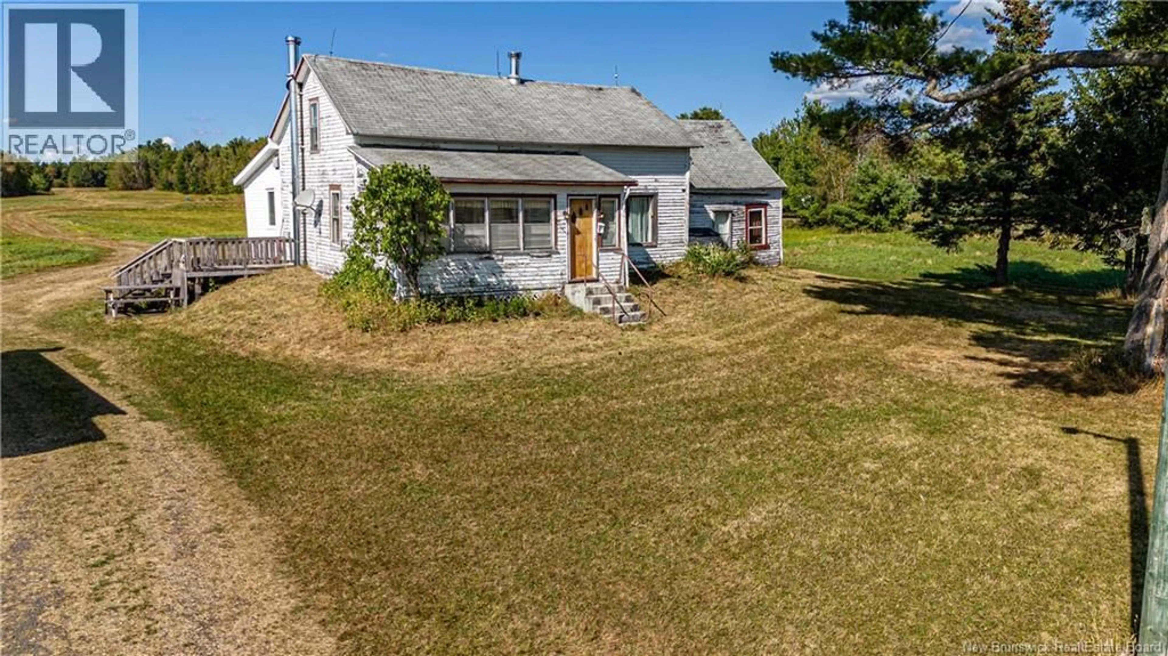 A pic from outside/outdoor area/front of a property/back of a property/a pic from drone, street for 715 ROUTE 690, Lakeville Corner New Brunswick E3A4J5