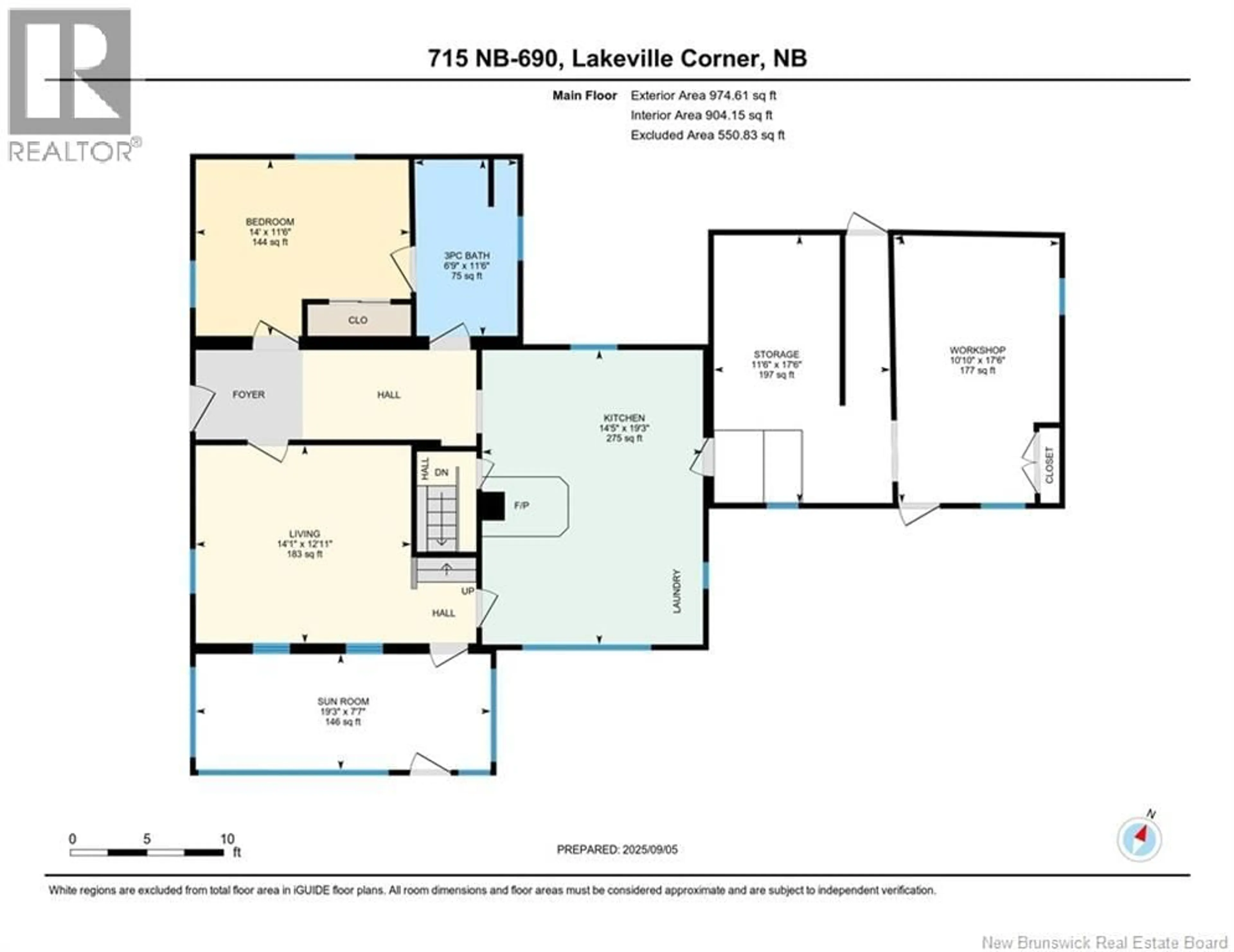 Floor plan for 715 ROUTE 690, Lakeville Corner New Brunswick E3A4J5