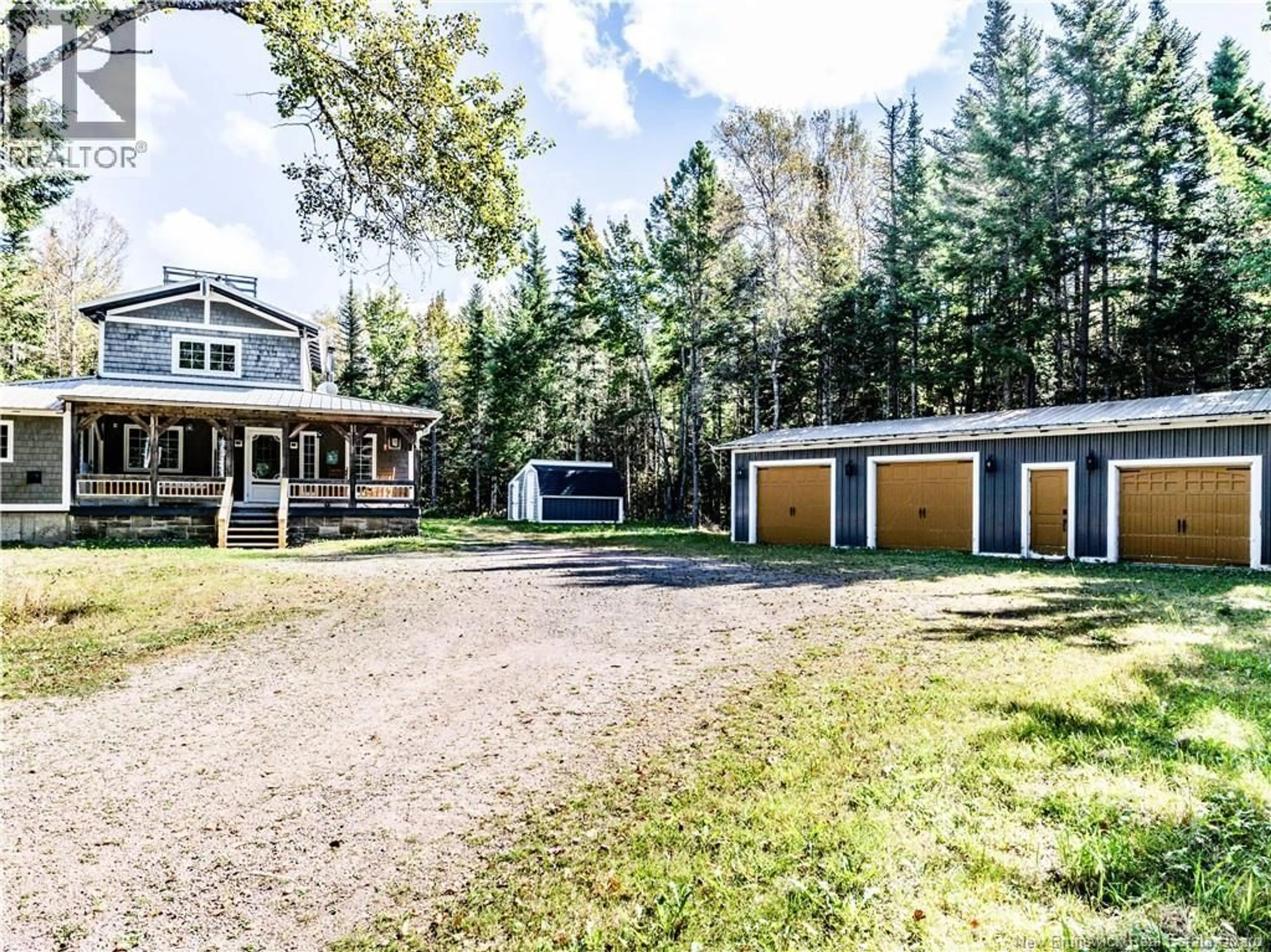 A pic from outside/outdoor area/front of a property/back of a property/a pic from drone, street for 2504 ROUTE 933, Memramcook East New Brunswick E4K3X8