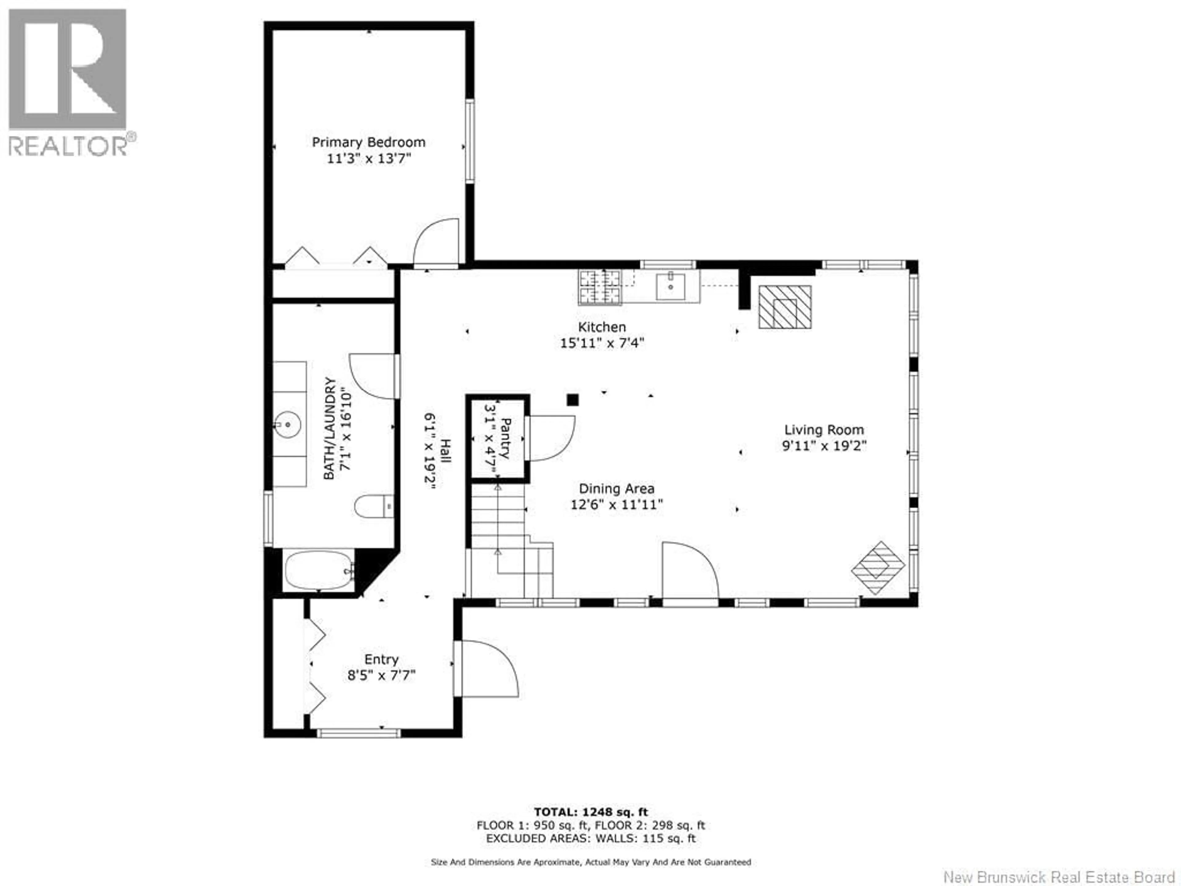 Floor plan for 2504 ROUTE 933, Memramcook East New Brunswick E4K3X8