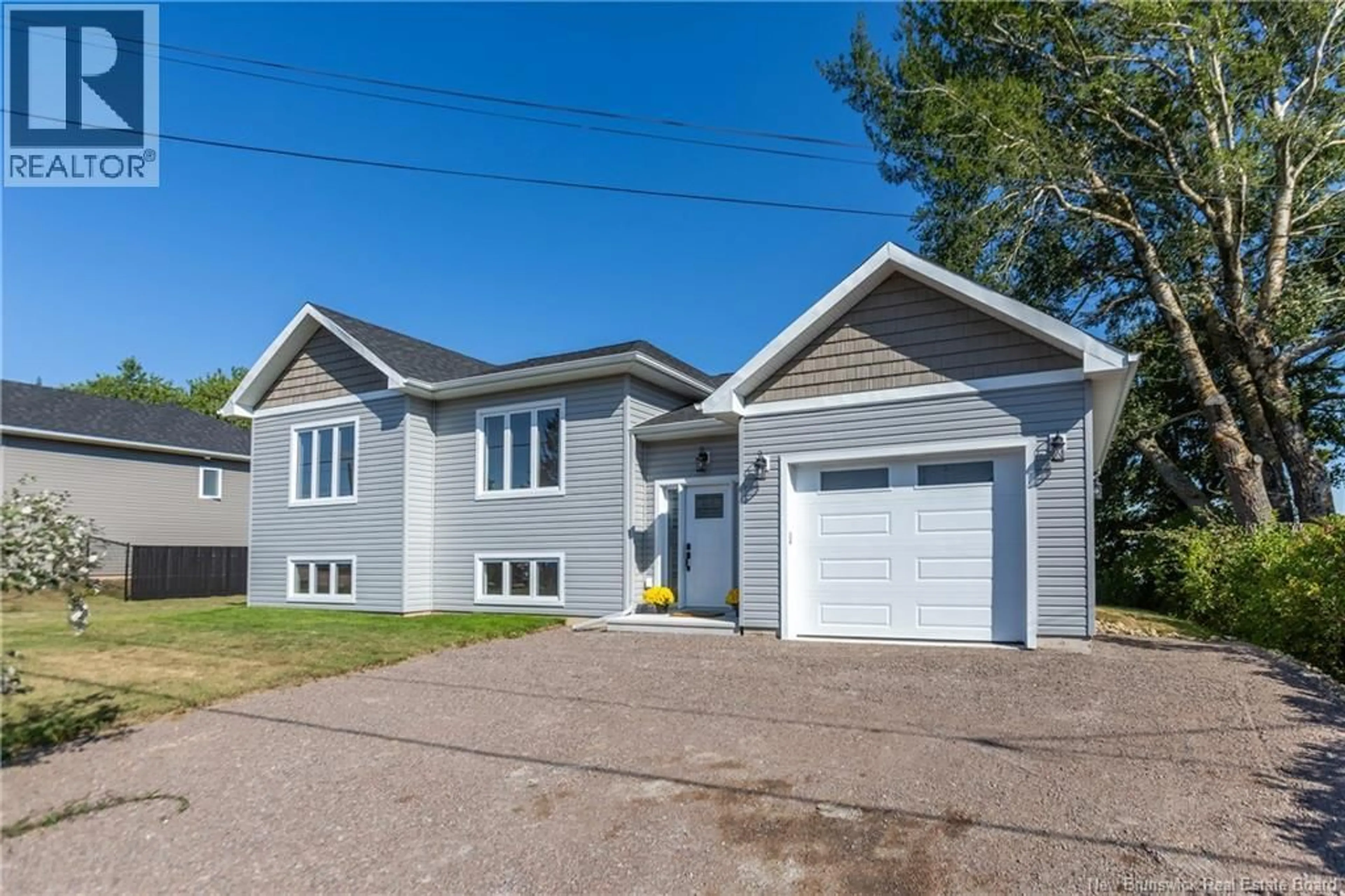 Home with vinyl exterior material, street for 144 QUEENS ROAD, Sackville New Brunswick E4L2B6