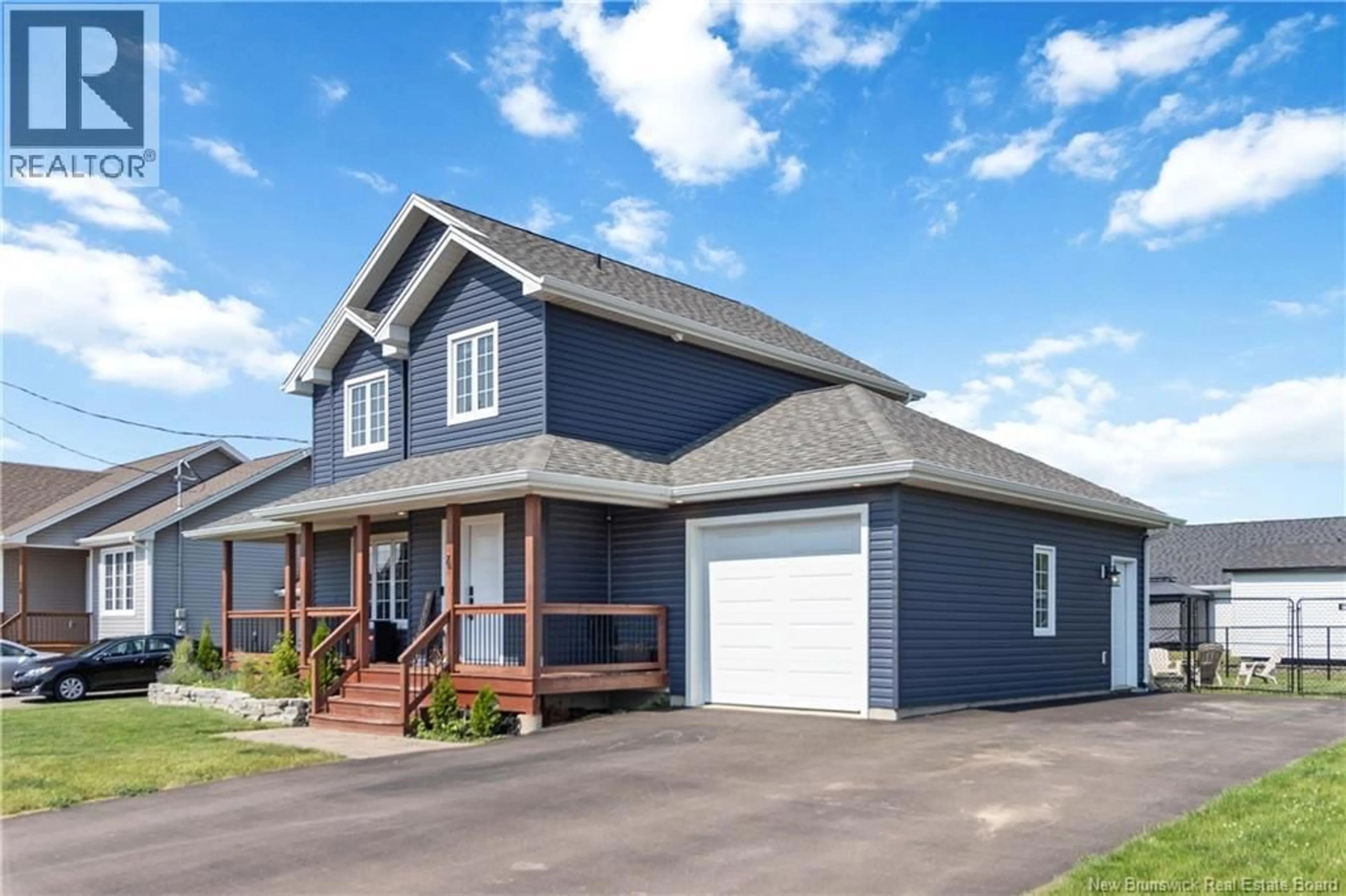 Home with vinyl exterior material, street for 74 LAFOREST STREET, Shediac New Brunswick E4P0P9