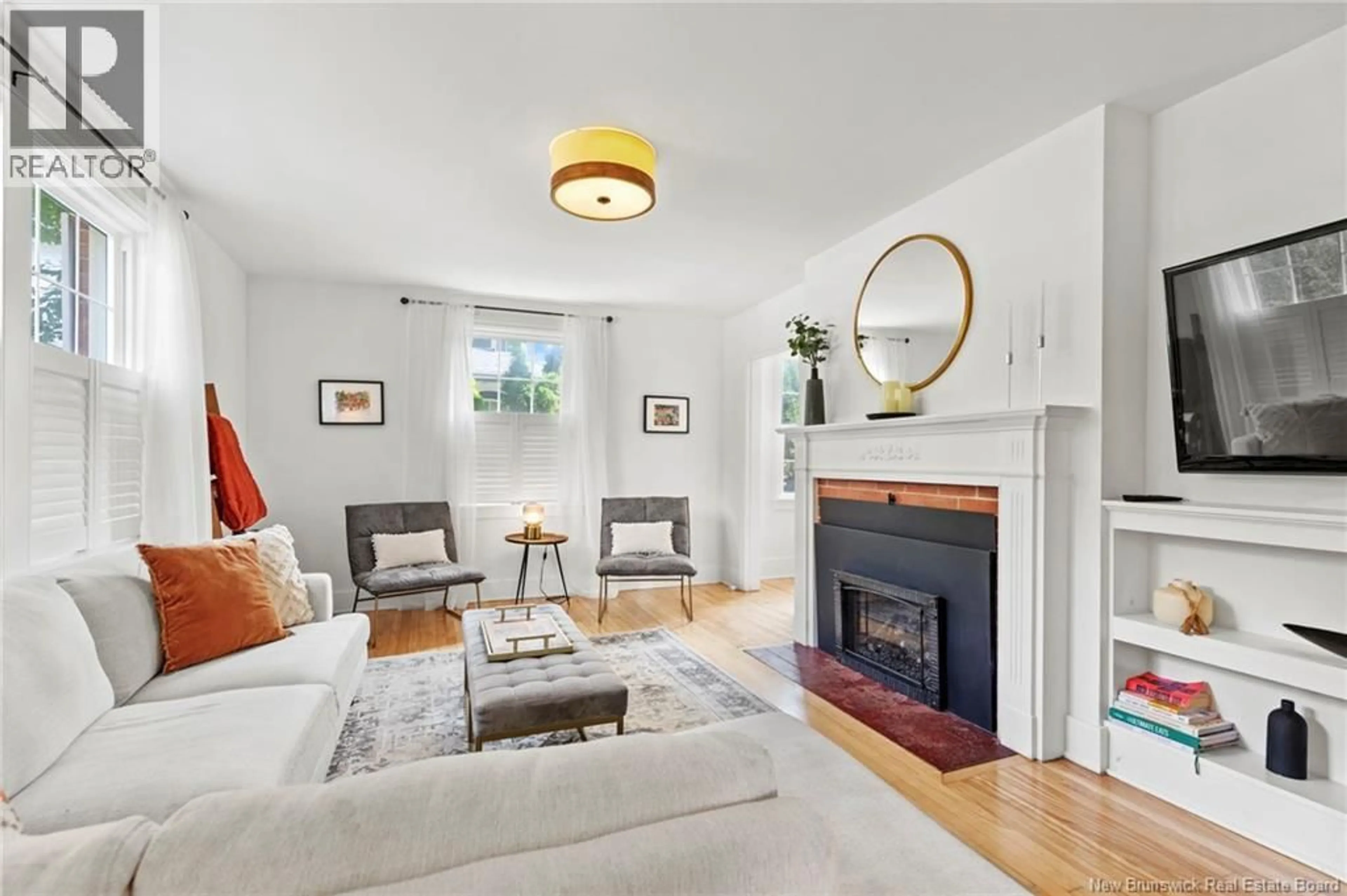 Living room with furniture, unknown for 550 WOODSTOCK ROAD, Fredericton New Brunswick E3B2J3