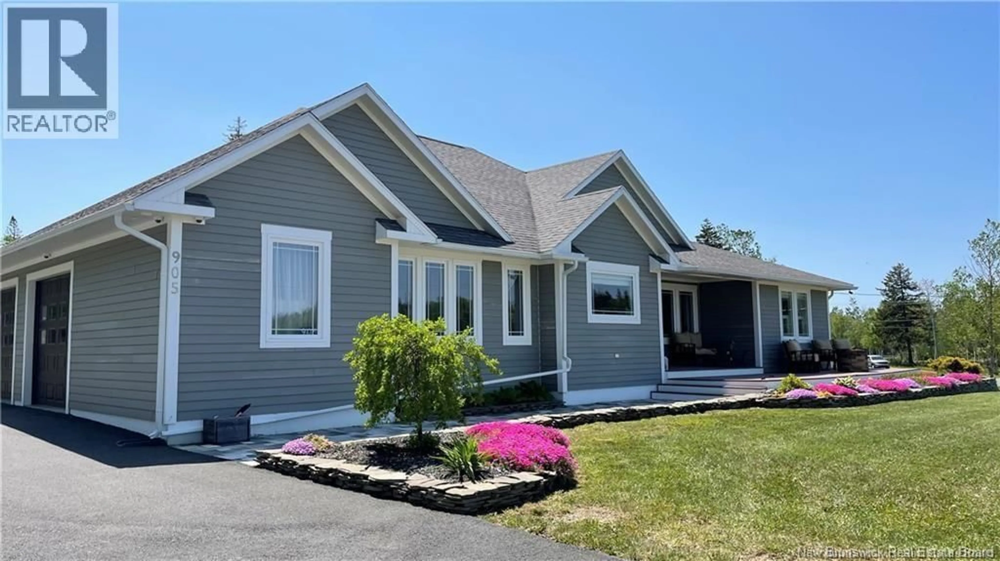 Home with vinyl exterior material, street for 905 FUNDY DRIVE, Campobello Island New Brunswick E5E1Y7