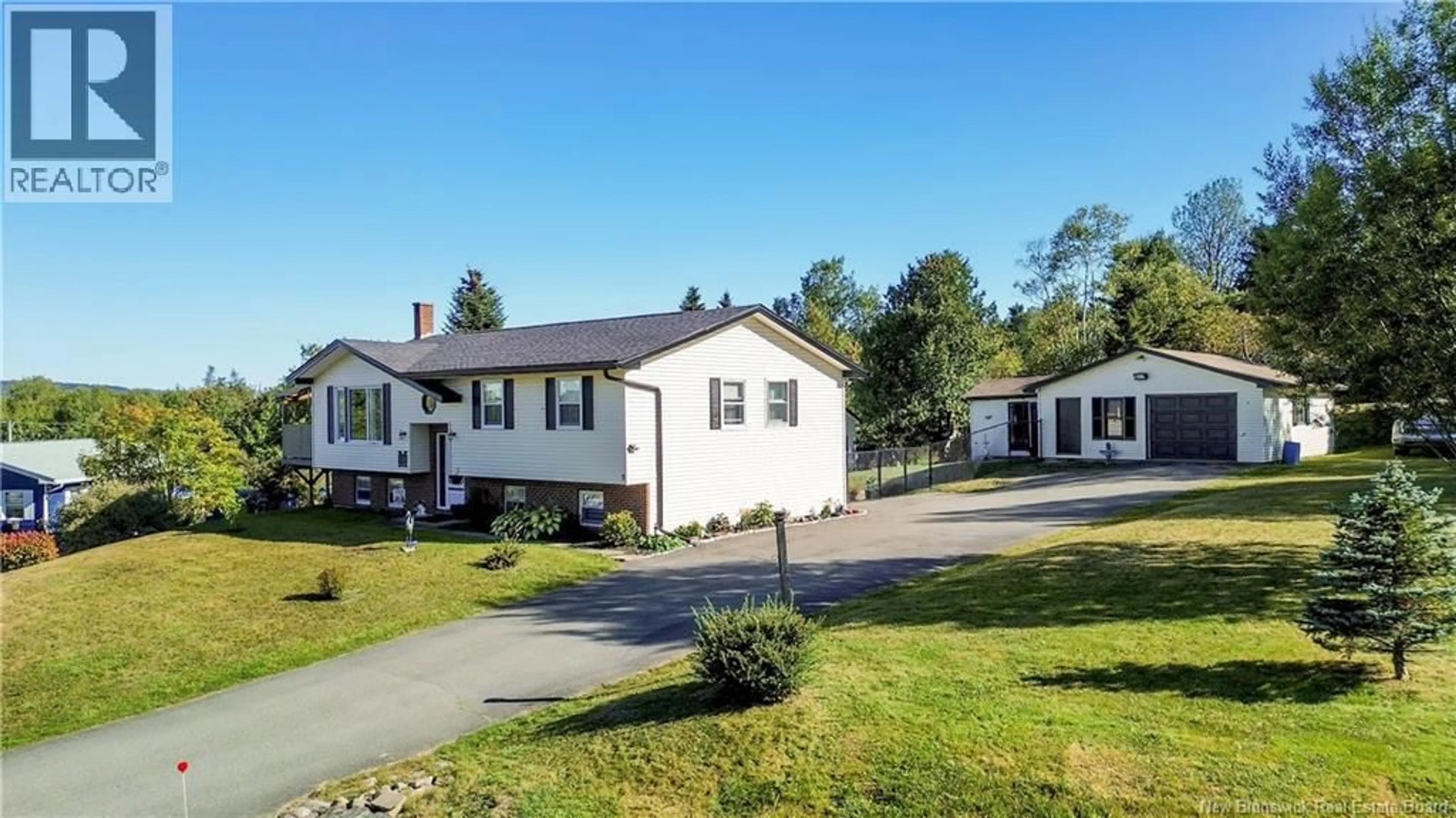 A pic from outside/outdoor area/front of a property/back of a property/a pic from drone, street for 5 LACROIX DRIVE, Grand Bay-Westfield New Brunswick E5K3H7