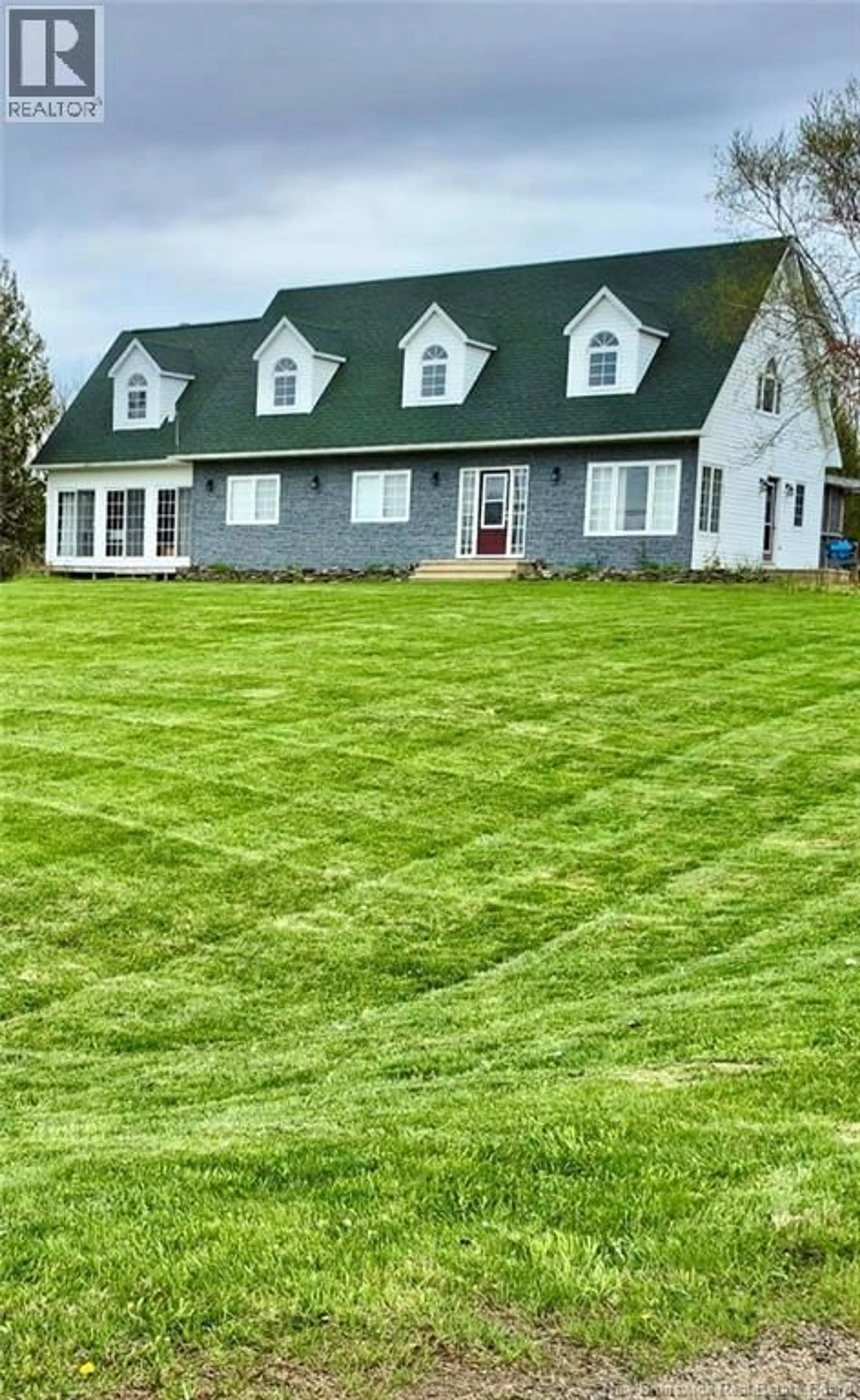 A pic from outside/outdoor area/front of a property/back of a property/a pic from drone, street for 7 ROUTE 4, Harvey New Brunswick E6K1W3