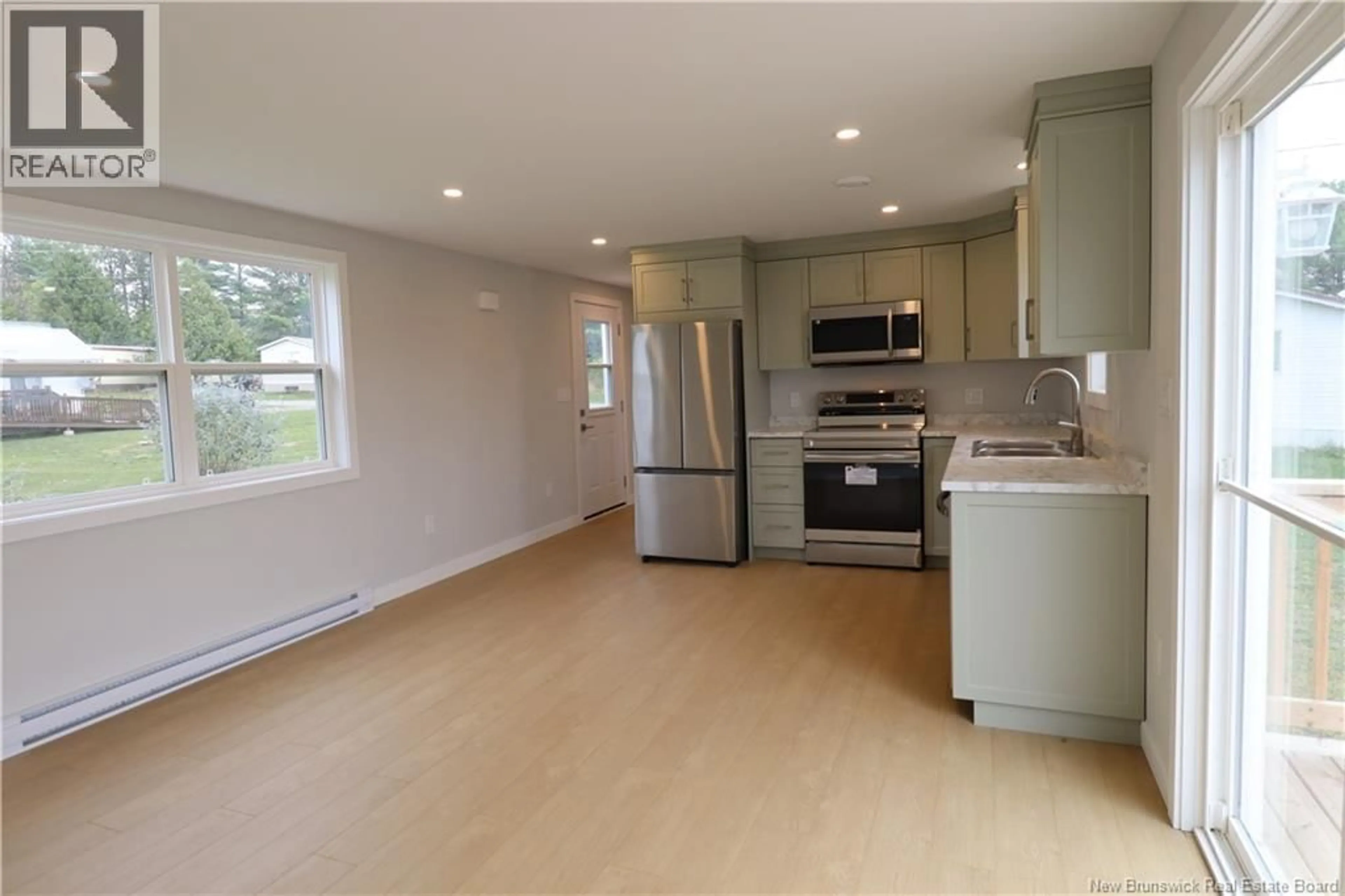 Open concept kitchen, unknown for 8 FRASER STREET, St. Stephen New Brunswick E3L4B5
