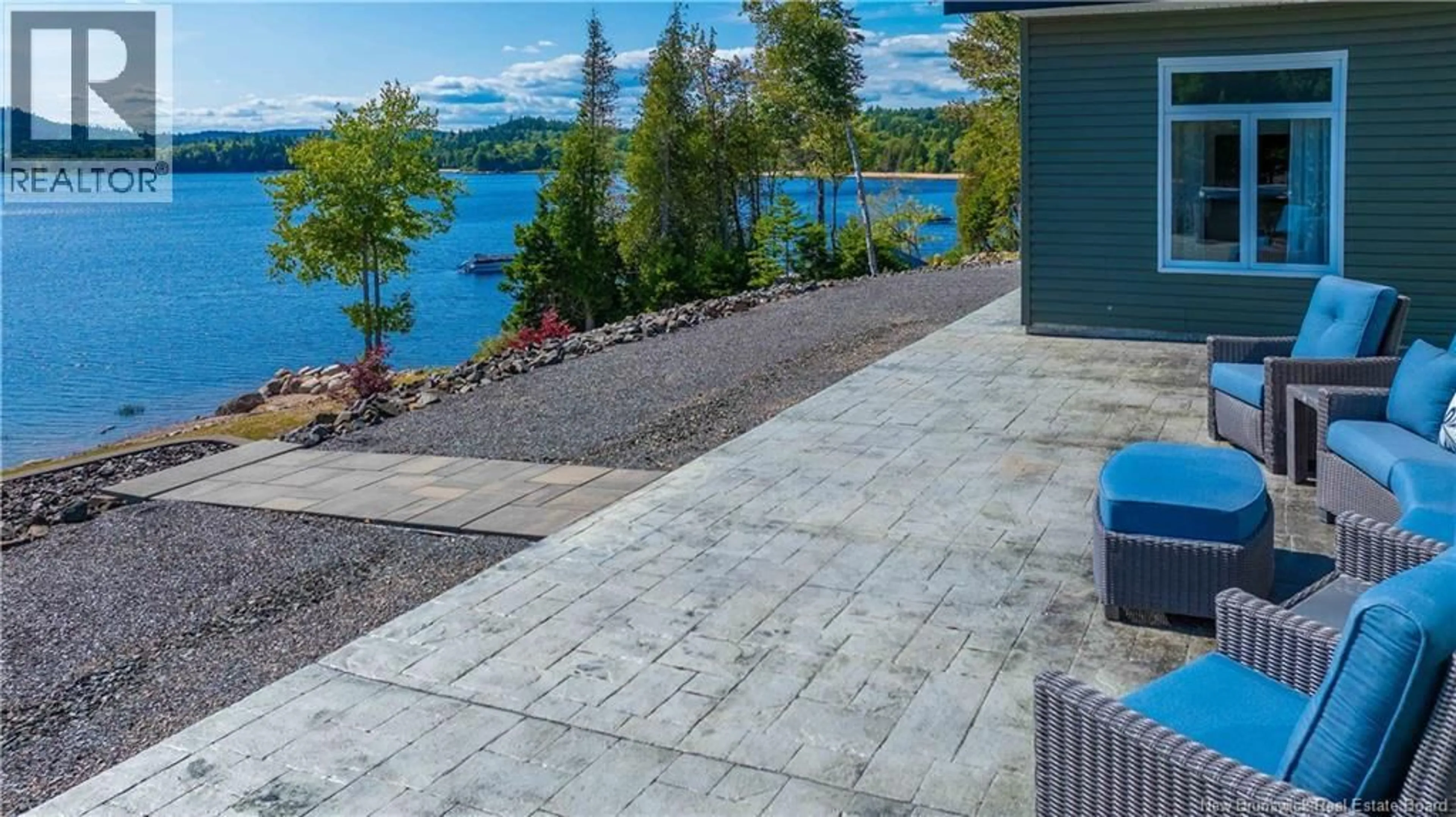 Patio, water/lake/river/ocean view for 112 - 1191 ROUTE 785, Utopia New Brunswick E5C2L3