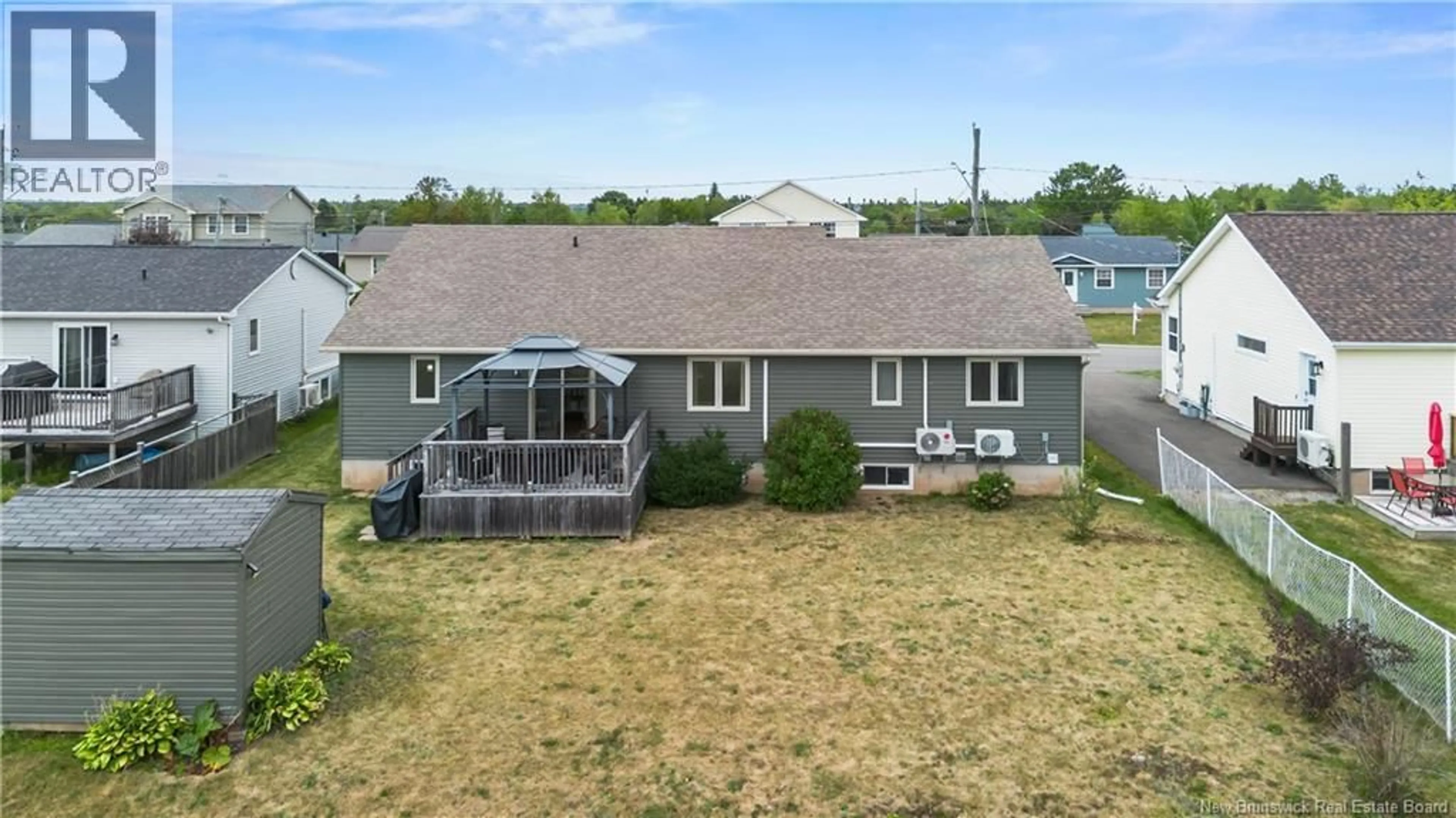 A pic from outside/outdoor area/front of a property/back of a property/a pic from drone, water/lake/river/ocean view for 15 HOLLY ROAD, Riverview New Brunswick E1B0E8