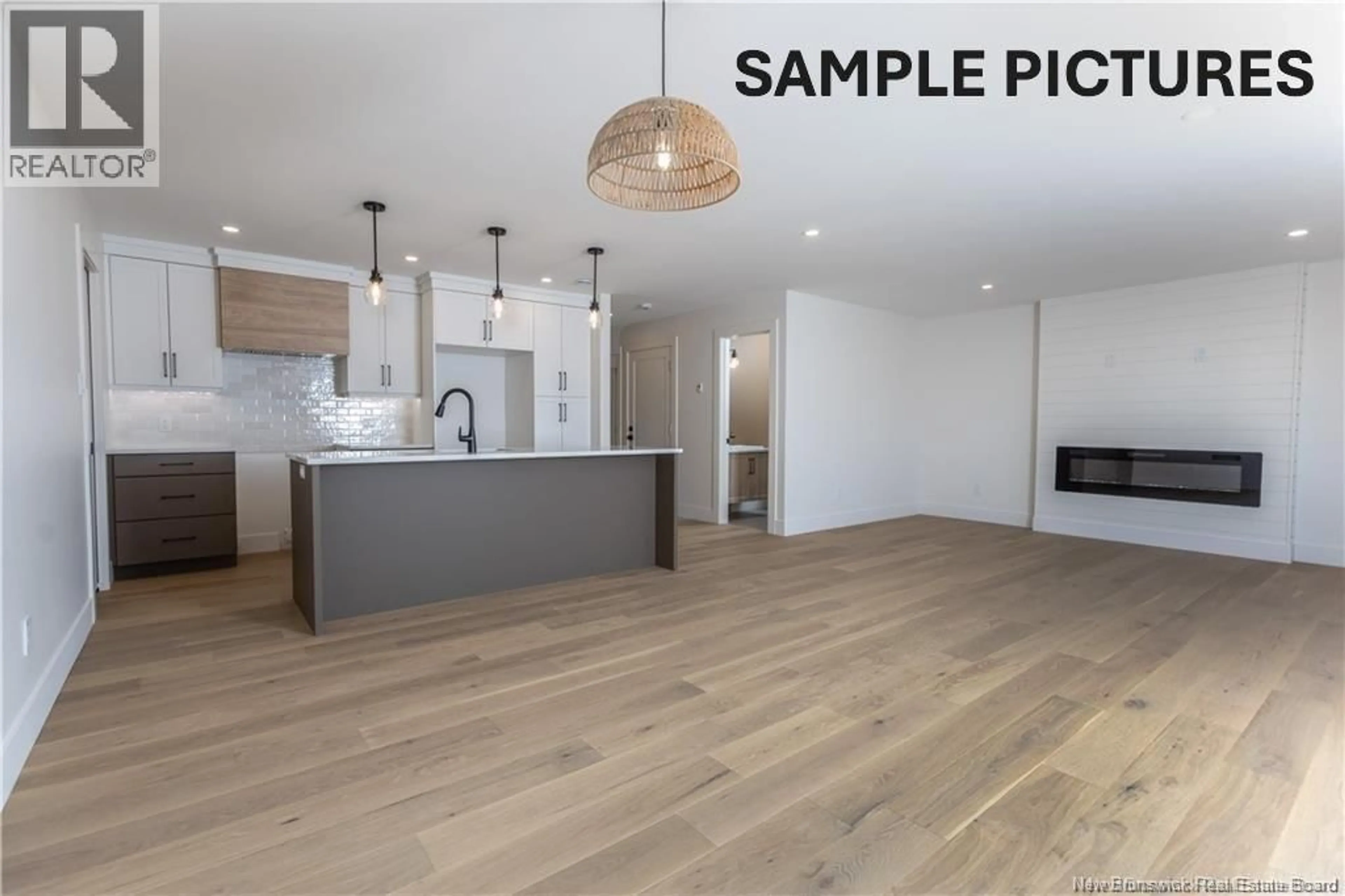 Open concept kitchen, wood/laminate floor for 62 CUDMORE STREET, Riverview New Brunswick E1B5E8