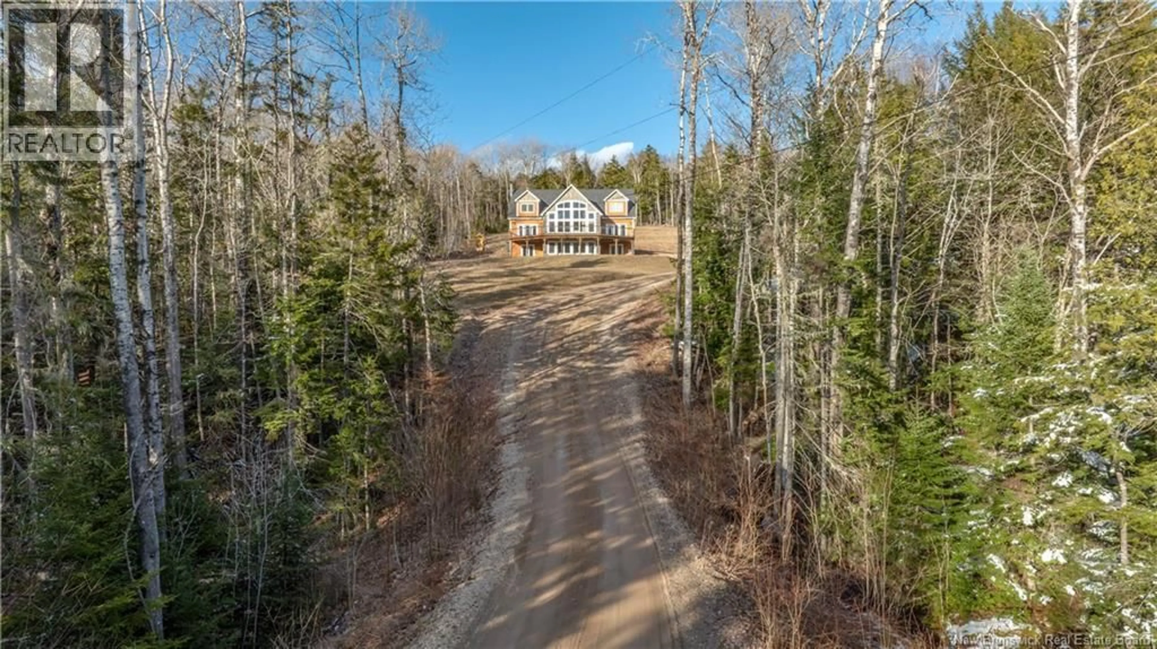 A pic from outside/outdoor area/front of a property/back of a property/a pic from drone, forest/trees view for 159 GLEBE ROAD, Parlee Brook New Brunswick E4E4Y4
