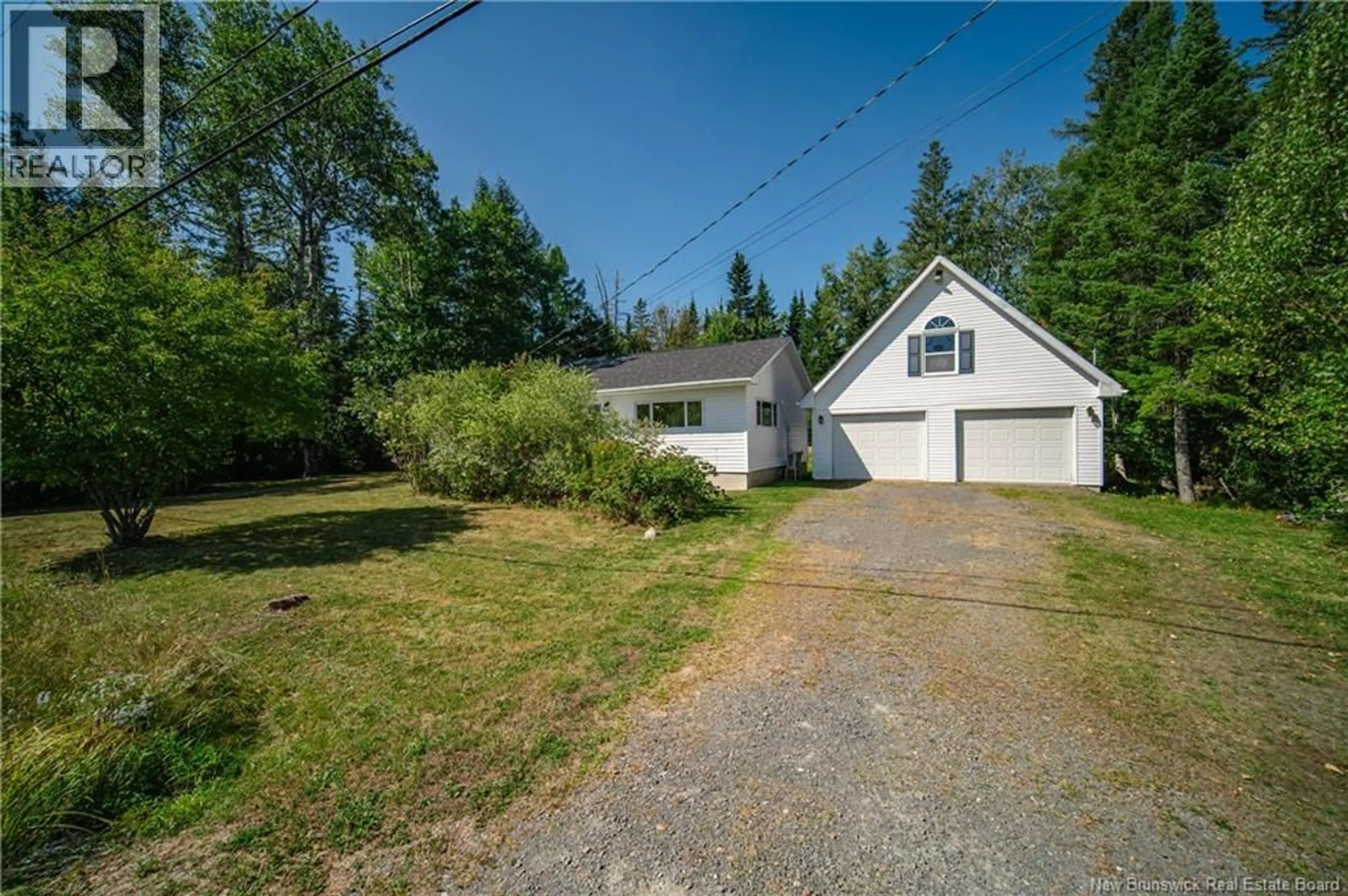 A pic from outside/outdoor area/front of a property/back of a property/a pic from drone, street for 38 MOWREY LANE, Nasonworth New Brunswick E3B9G2