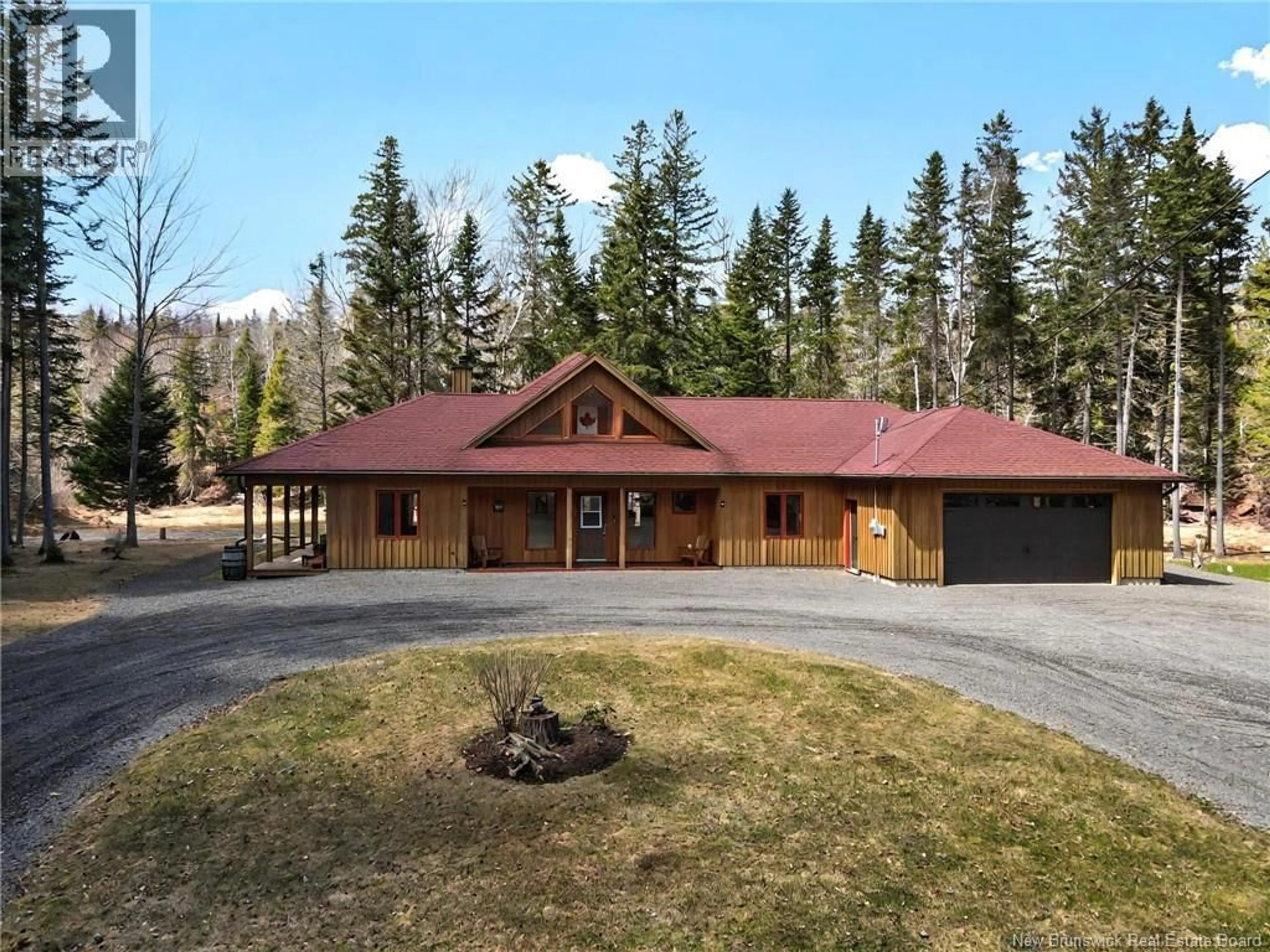 A pic from outside/outdoor area/front of a property/back of a property/a pic from drone, mountain view for 987 SANATORIUM ROAD, The Glades New Brunswick E4J1W9