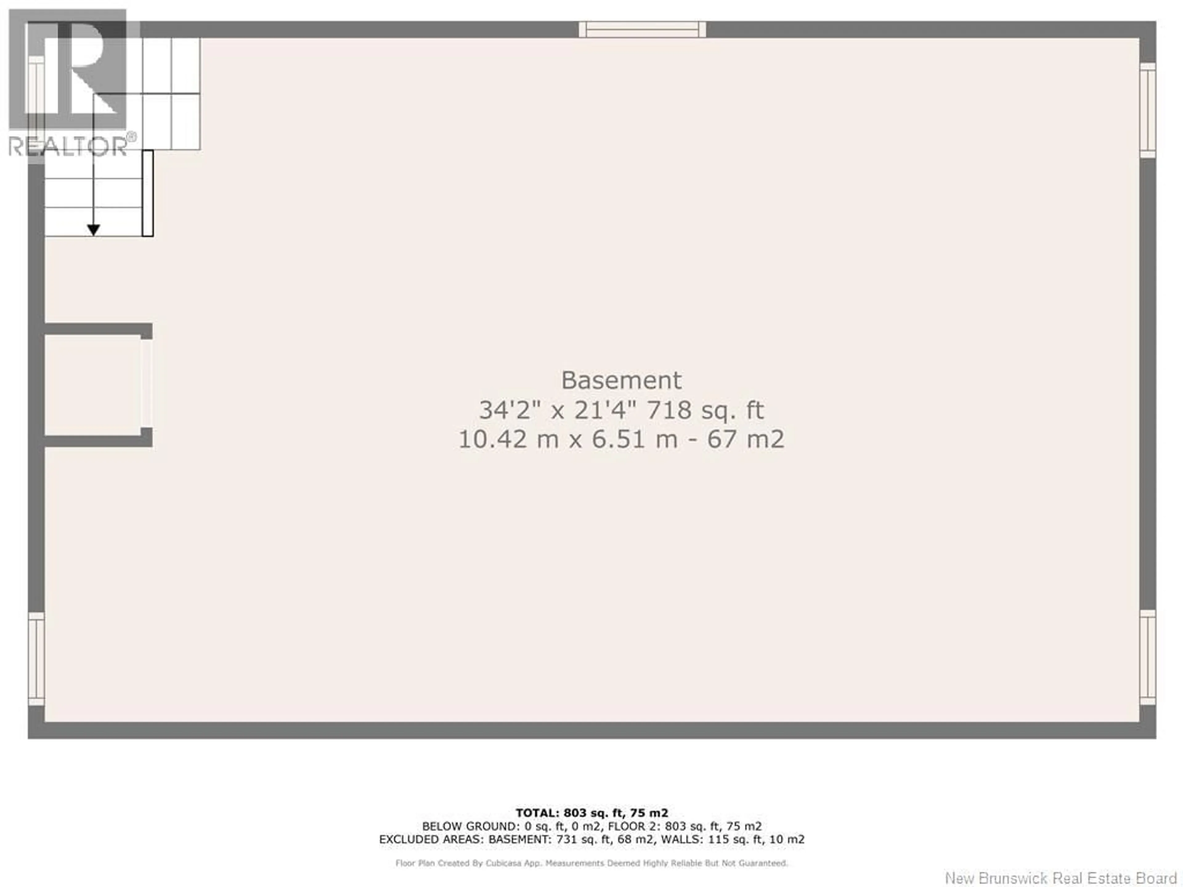 Floor plan for 3666 ROUTE 134, Miramichi Road New Brunswick E8L1S5