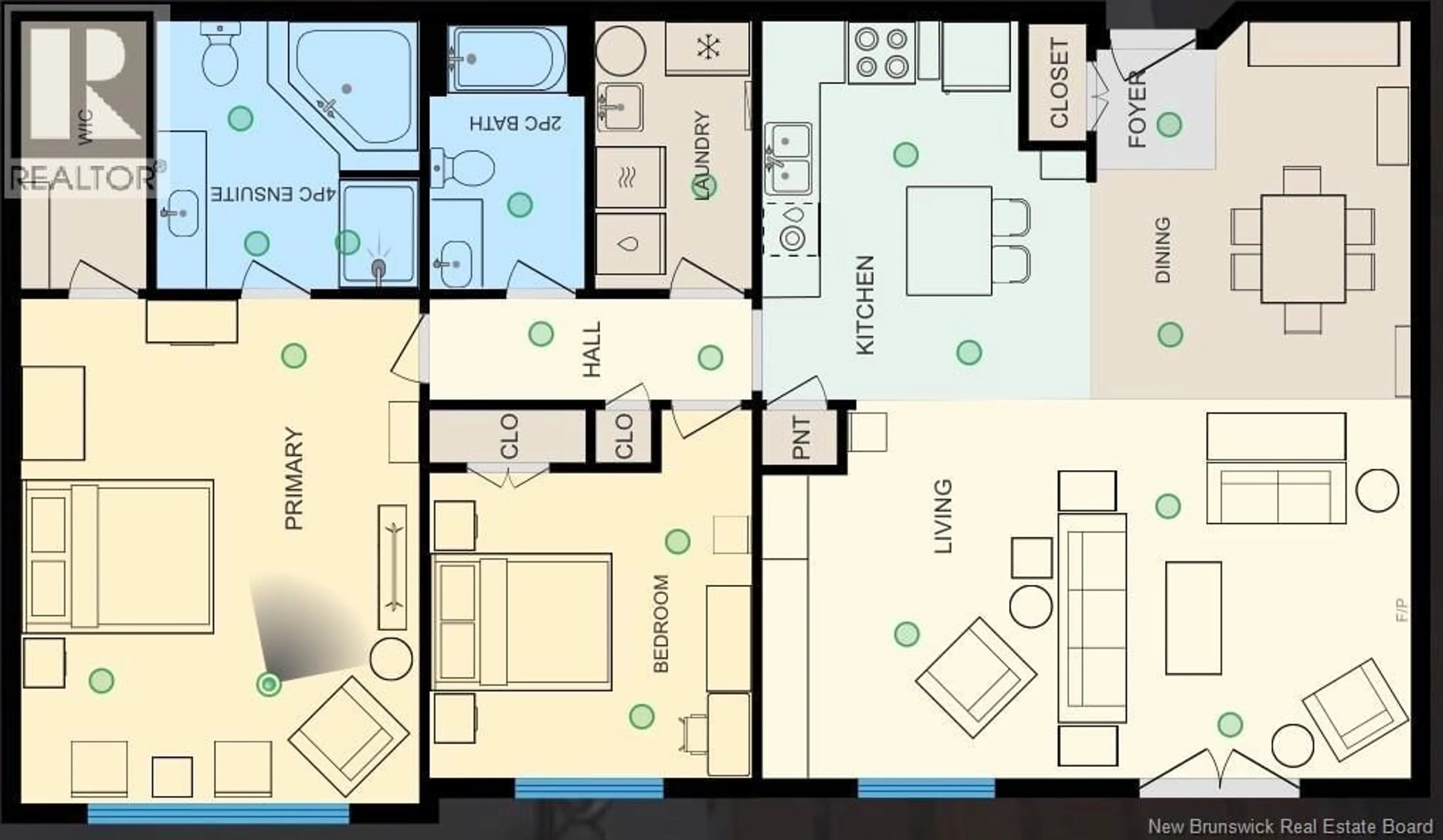 Floor plan for 404 - 208 COVERDALE ROAD, Riverview New Brunswick E1B0M7