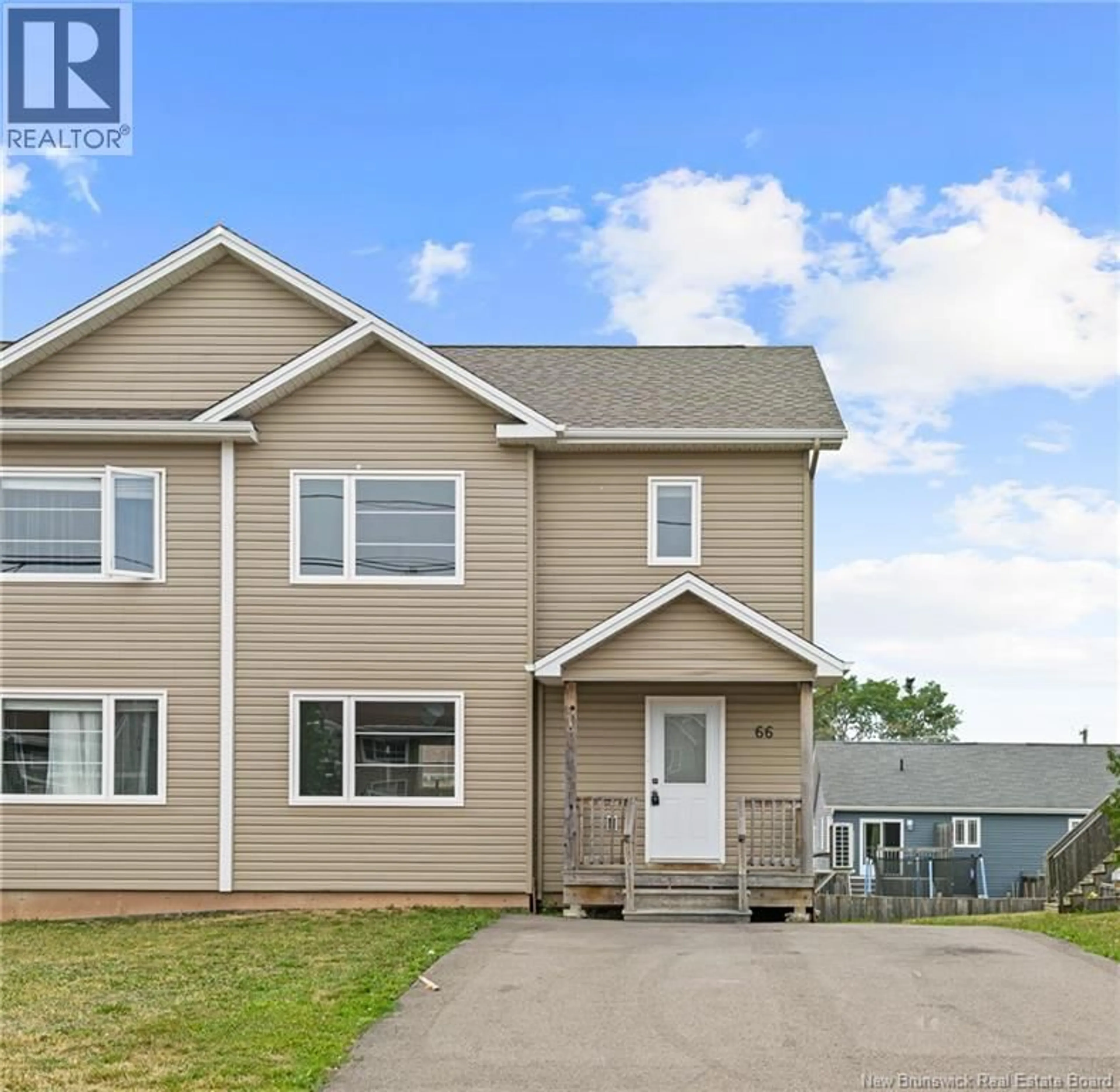 Home with vinyl exterior material, unknown for 66 EDINGTON STREET, Moncton New Brunswick E1E0G6