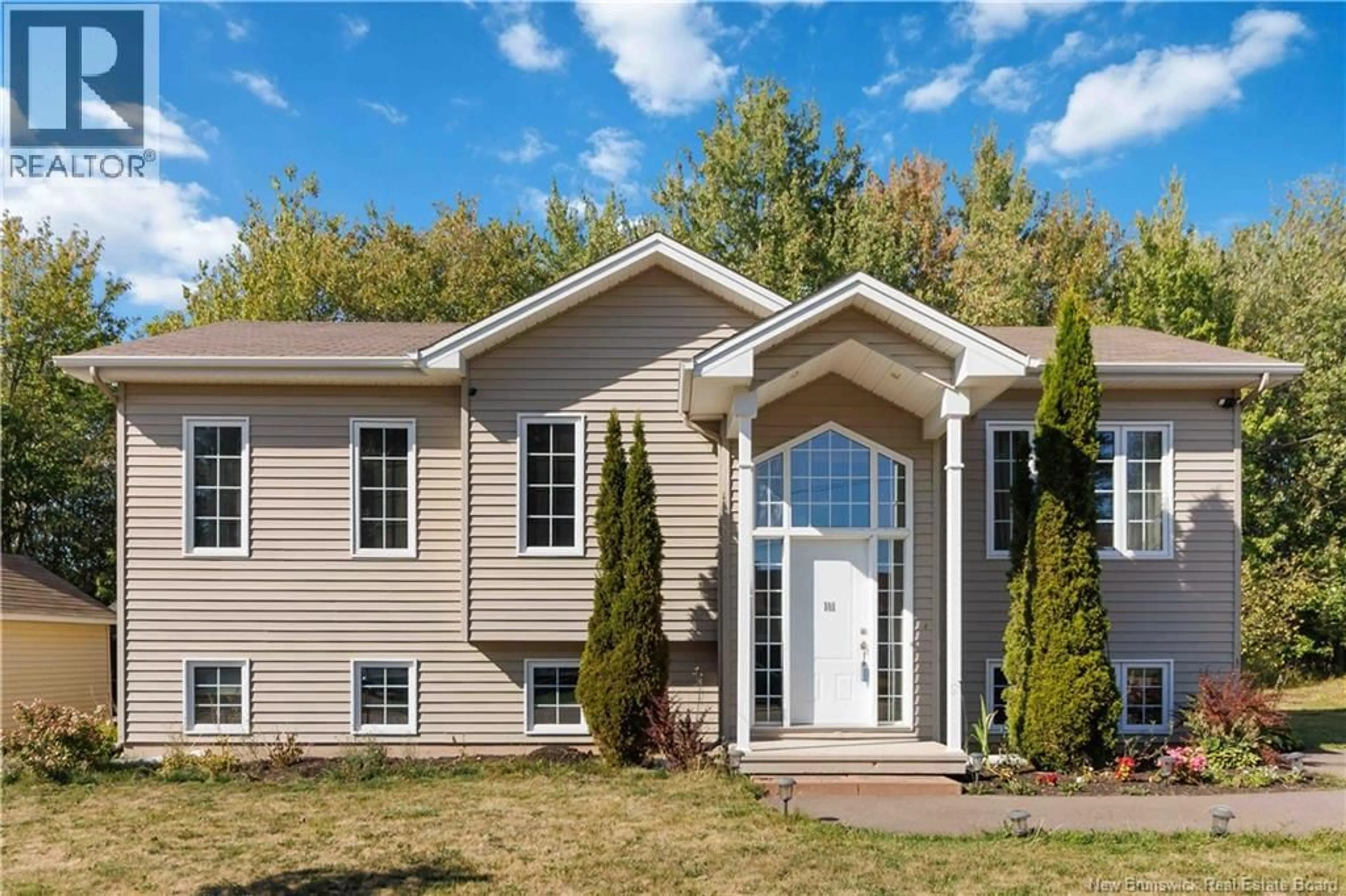 Home with vinyl exterior material, street for 101 HERMAN STREET, Dieppe New Brunswick E1A0L4