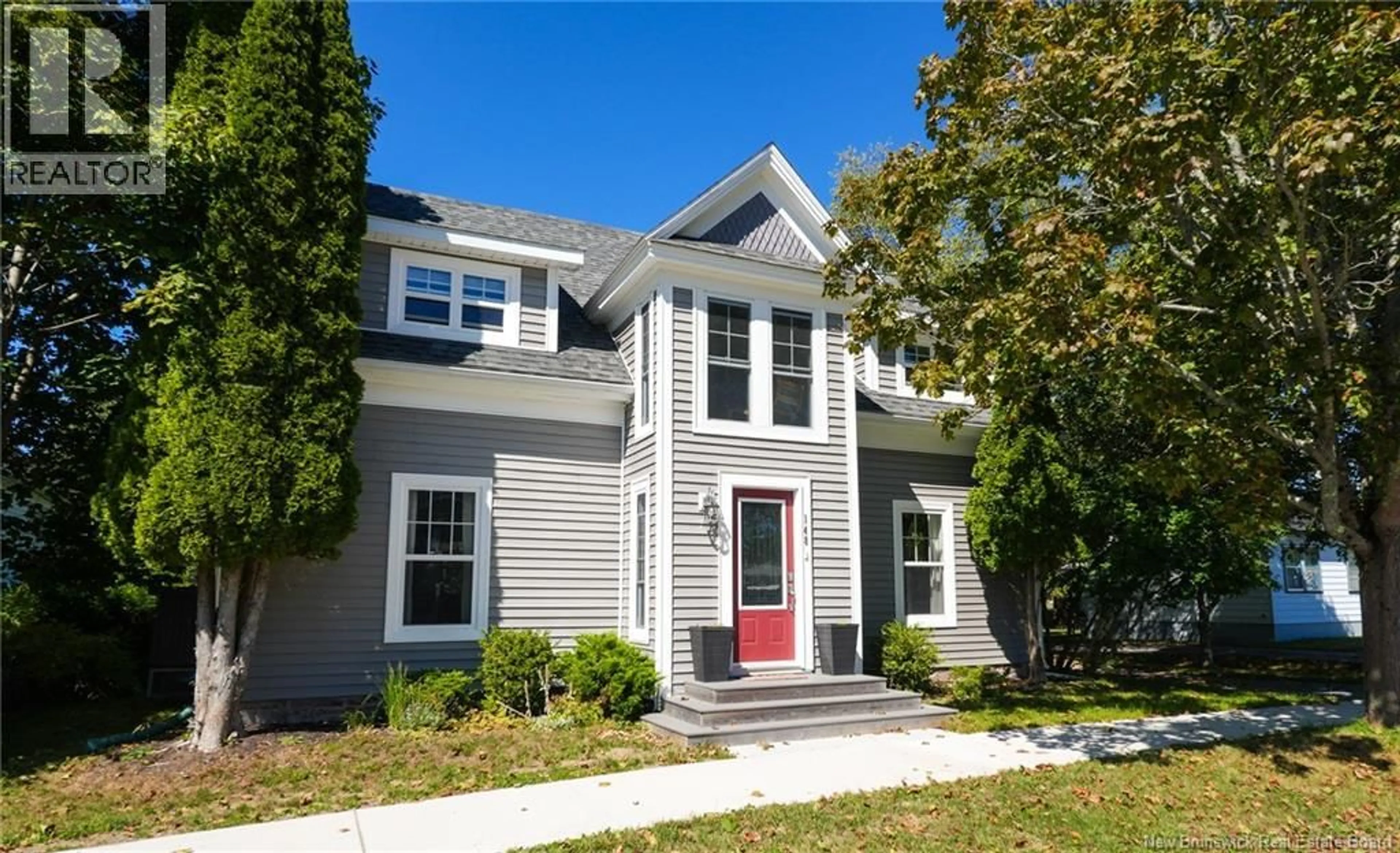 Home with vinyl exterior material, street for 148 FREDERICK STREET, Saint Andrews New Brunswick E5B1Z6